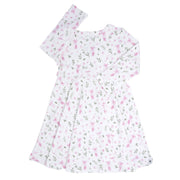 Swirly Girl Dress - Sydney's Slippers
