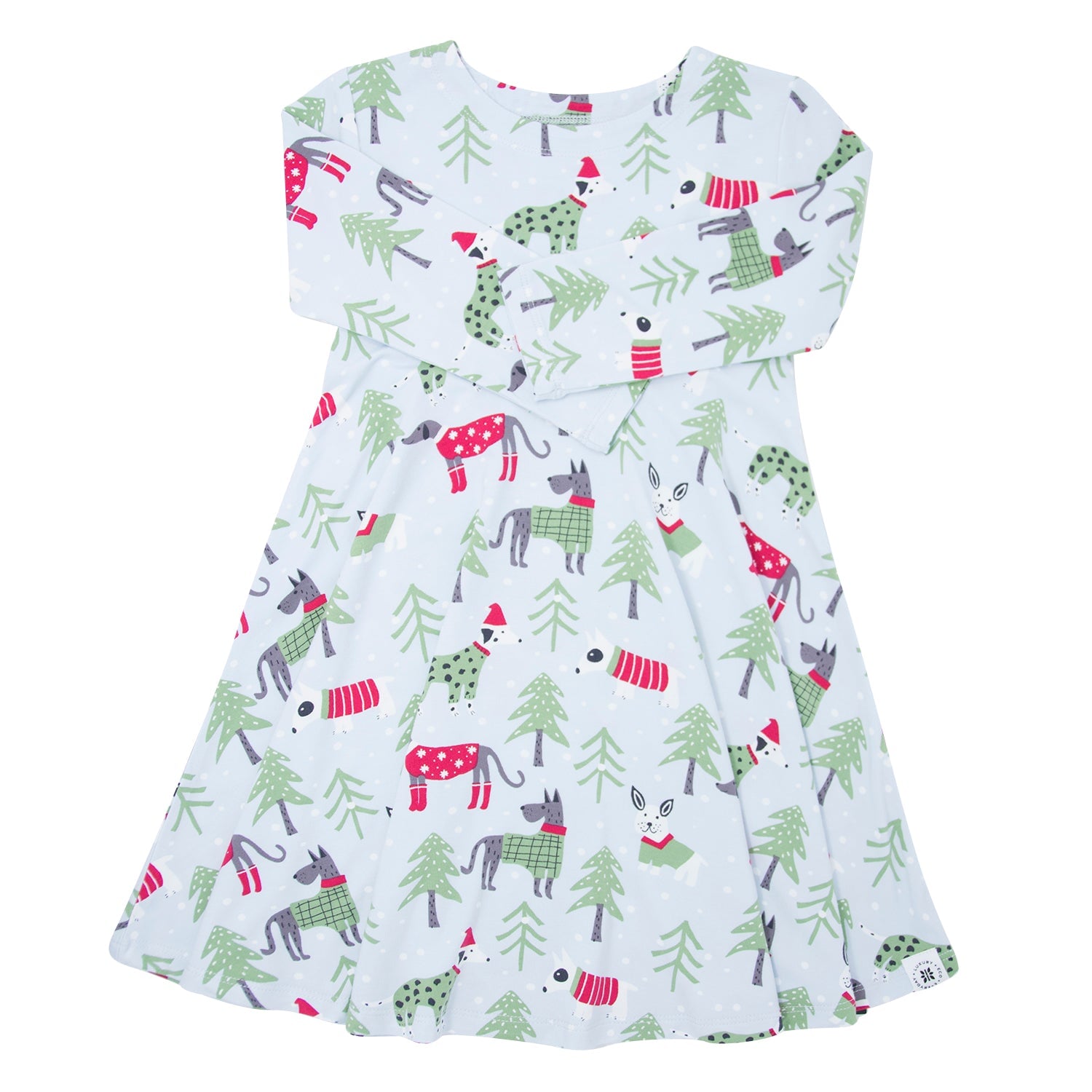 Swirly Girl Dress - Cozy Pups