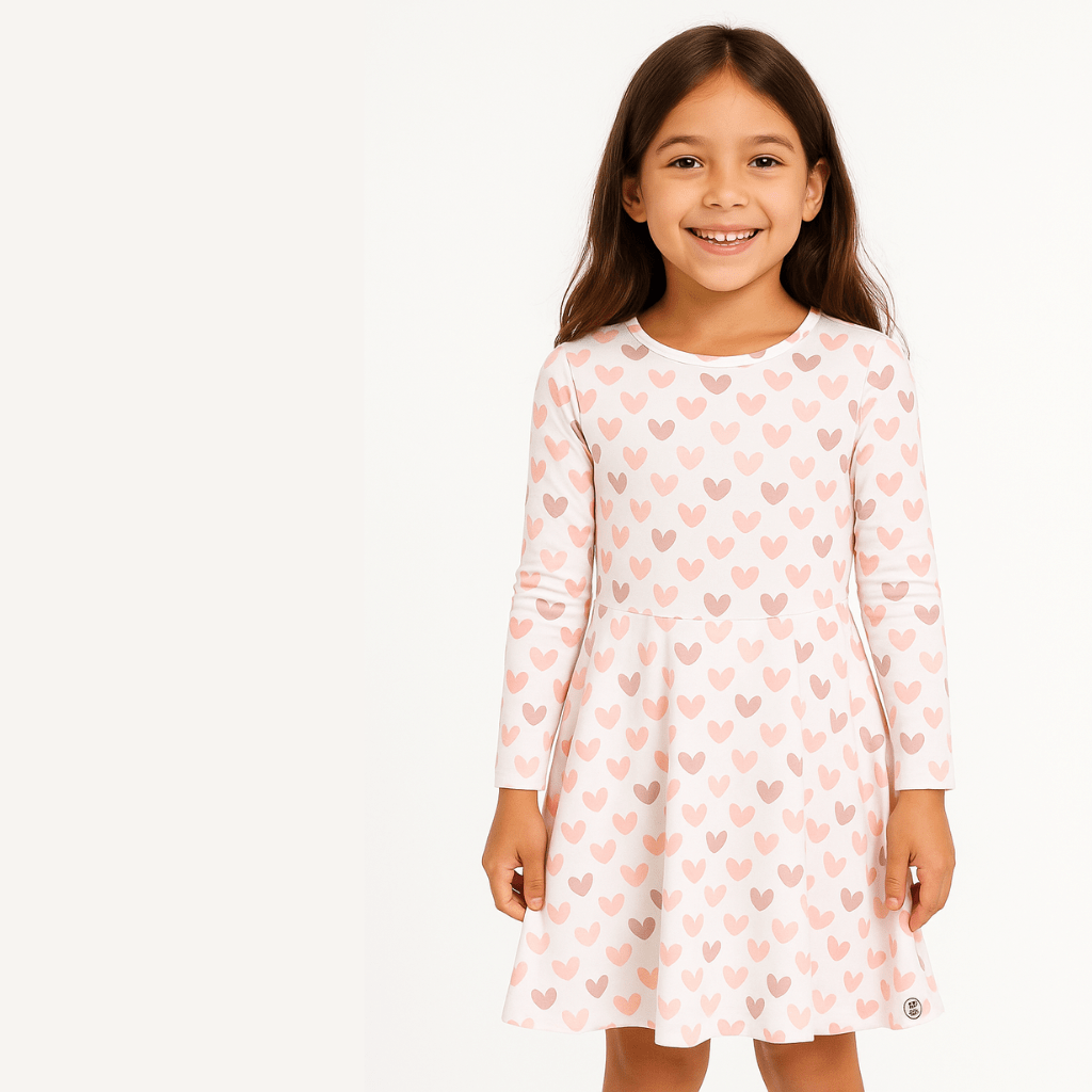 Swirly Girl Dress - Emma