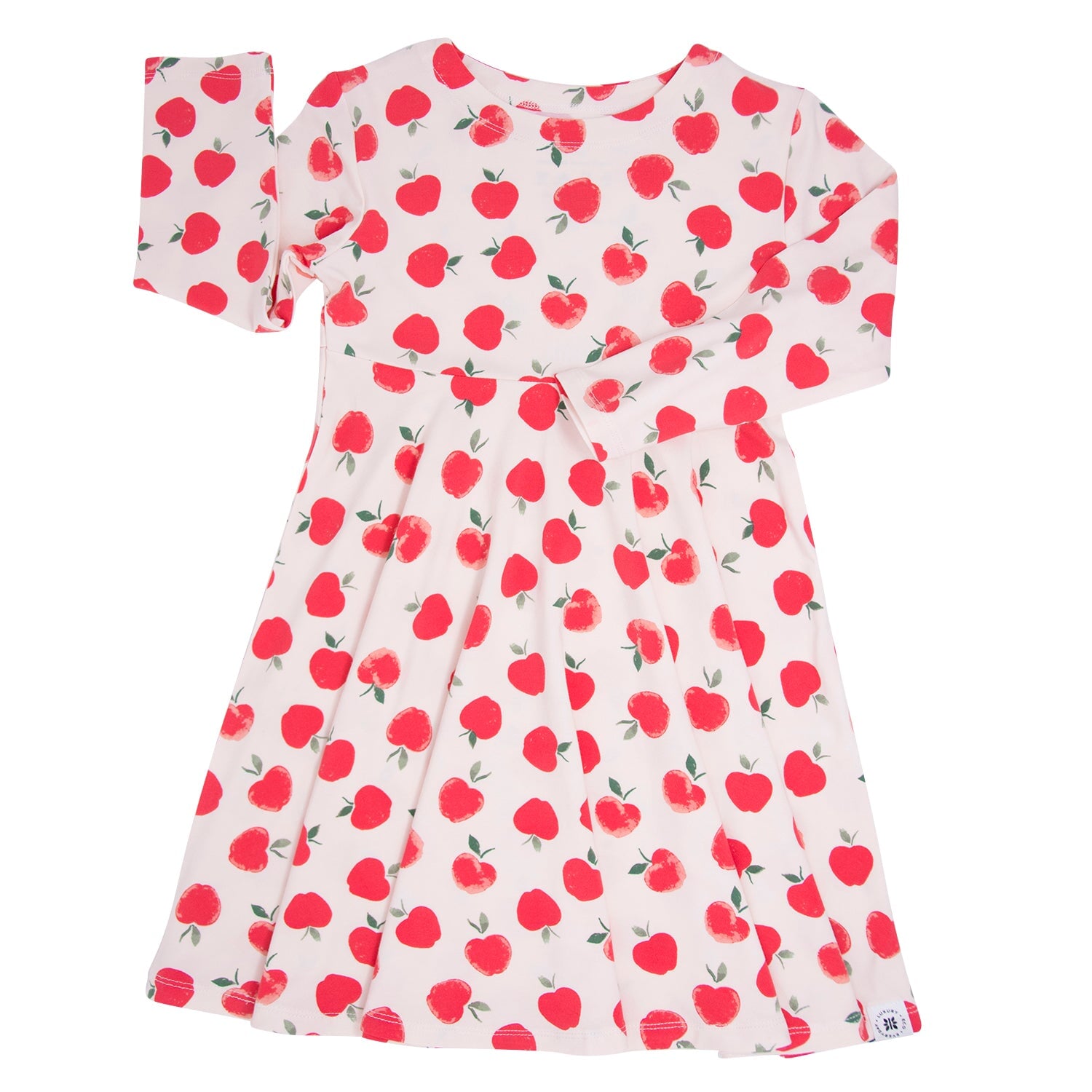 Swirly Girl Dress - Snow White