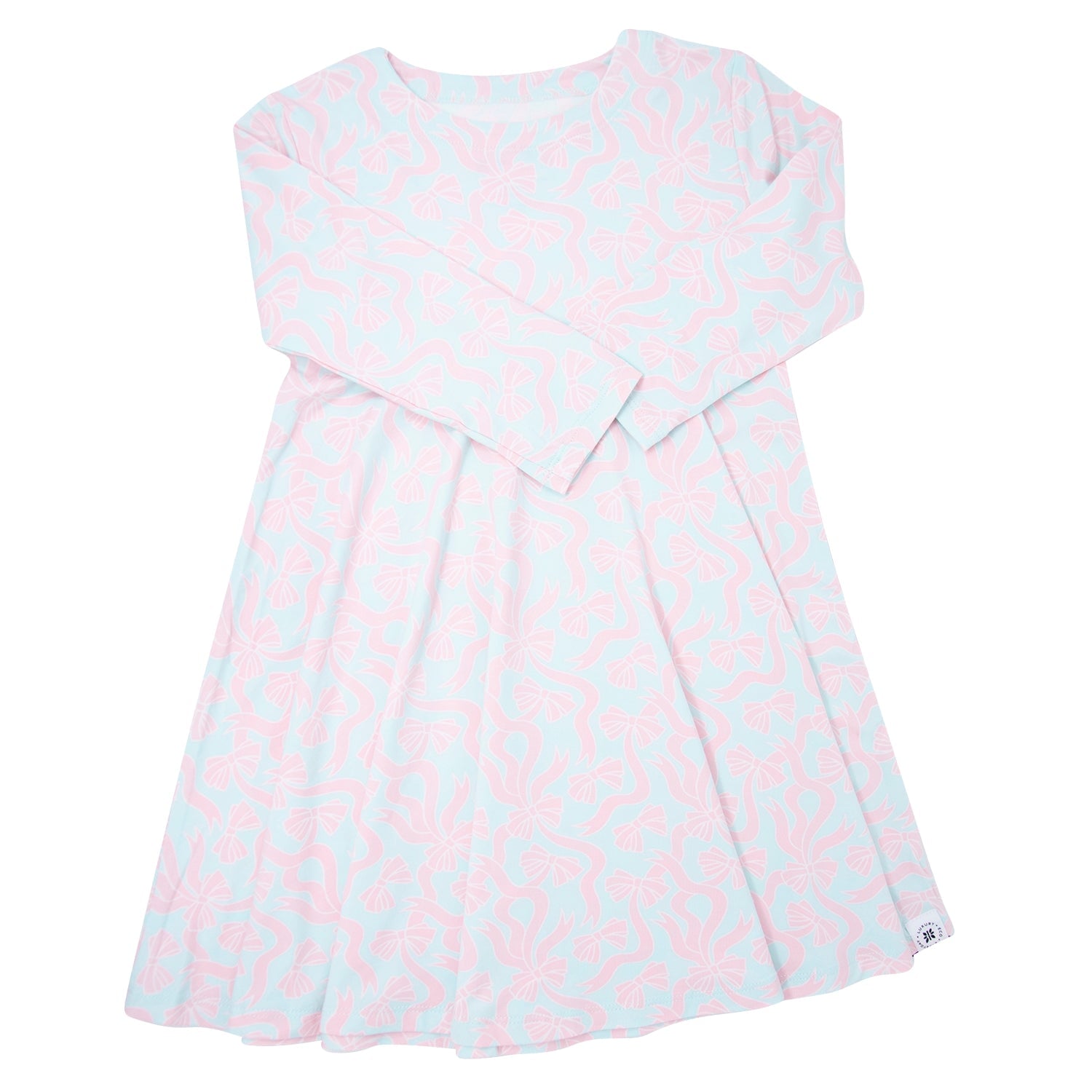 Swirly Girl Dress - Darling Bows