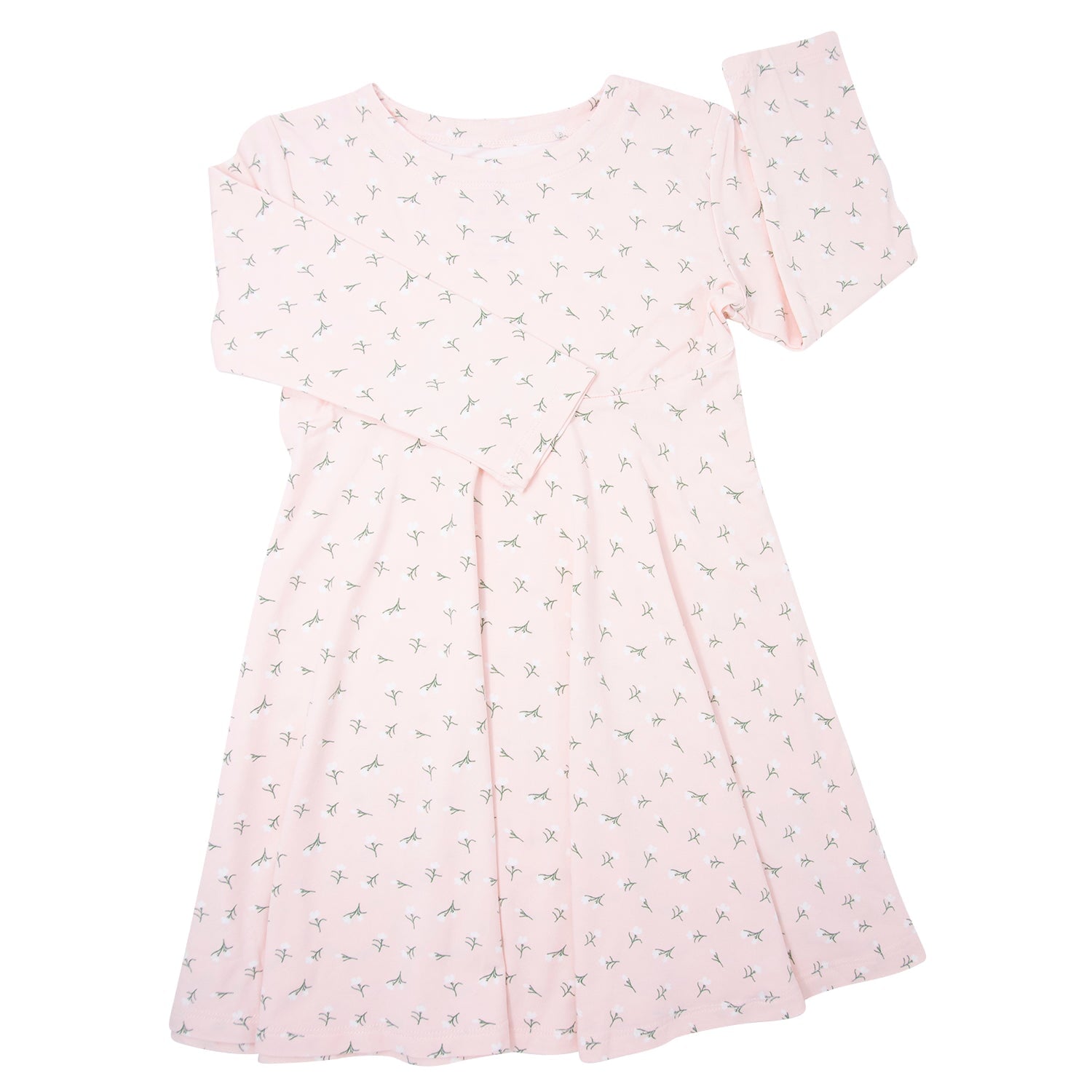 Swirly Girl Dress - Baby's Breath