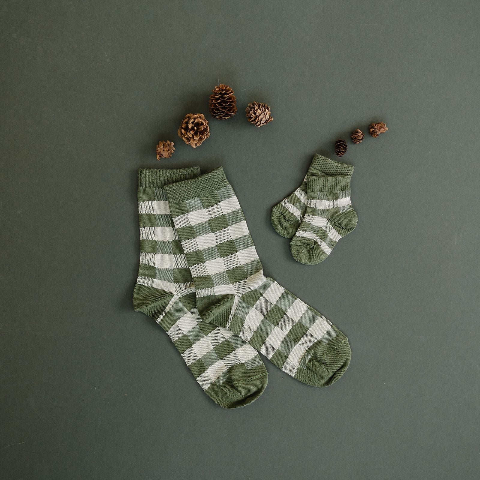 Buffalo Check Adult: Olive