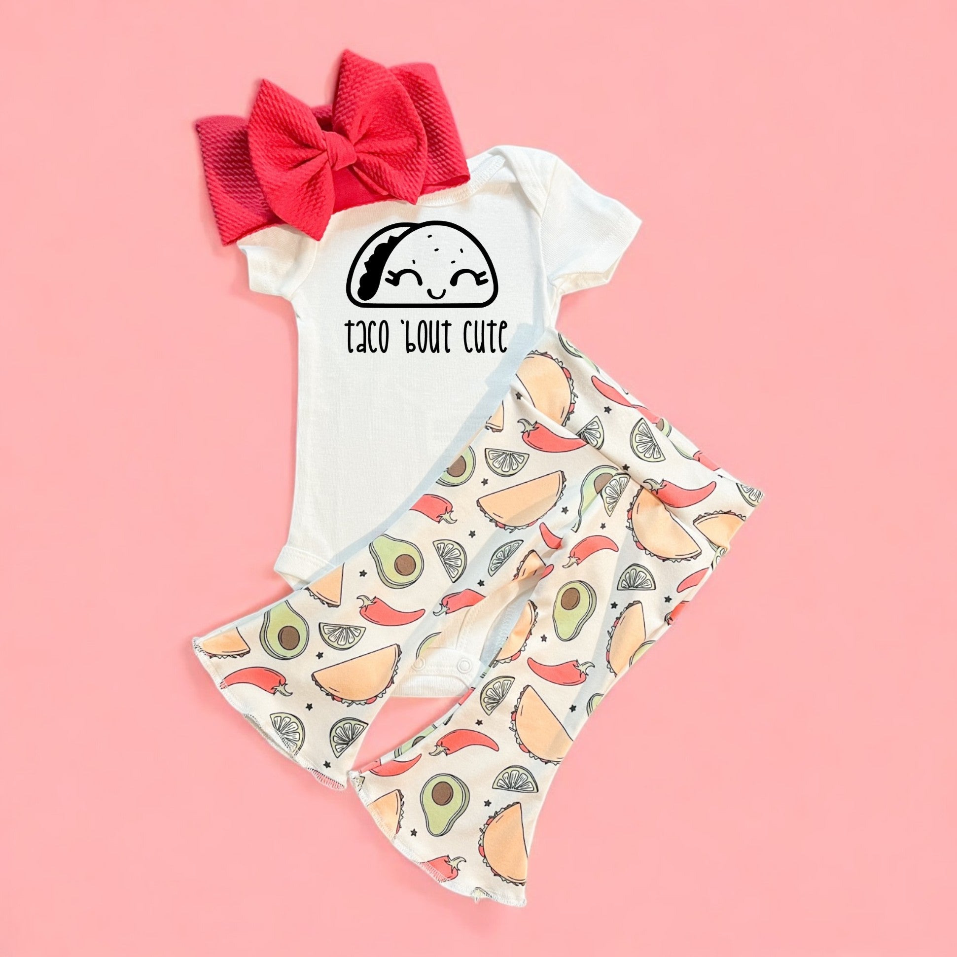 Taco Baby Bell Bottom Outfit