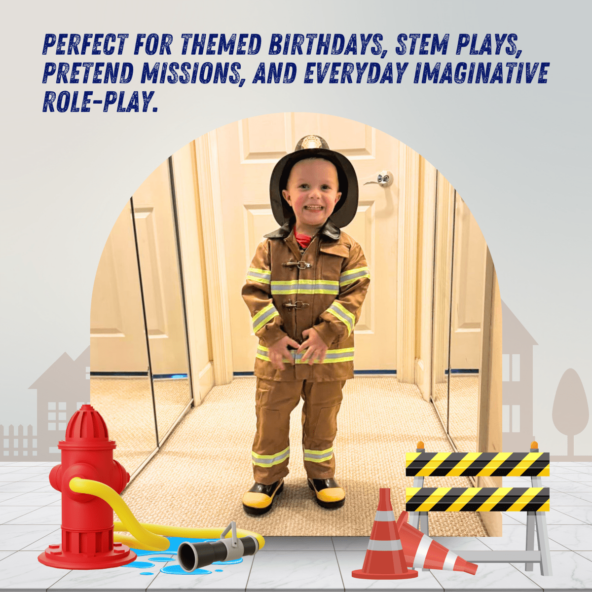 Fire Fighter Costume - Kids