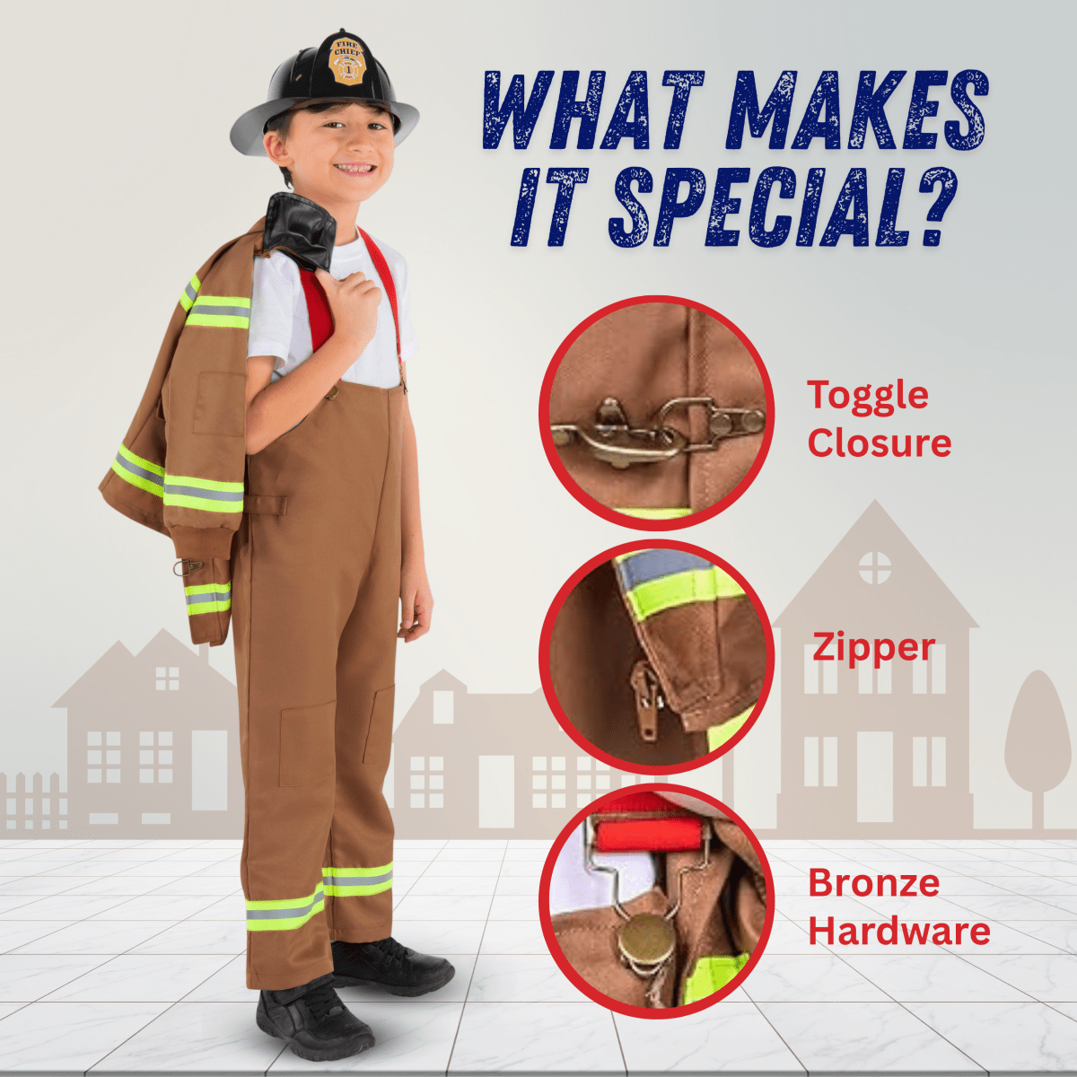 Fire Fighter Costume - Kids