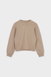 Organic Cotton Cropped Sweatshirt