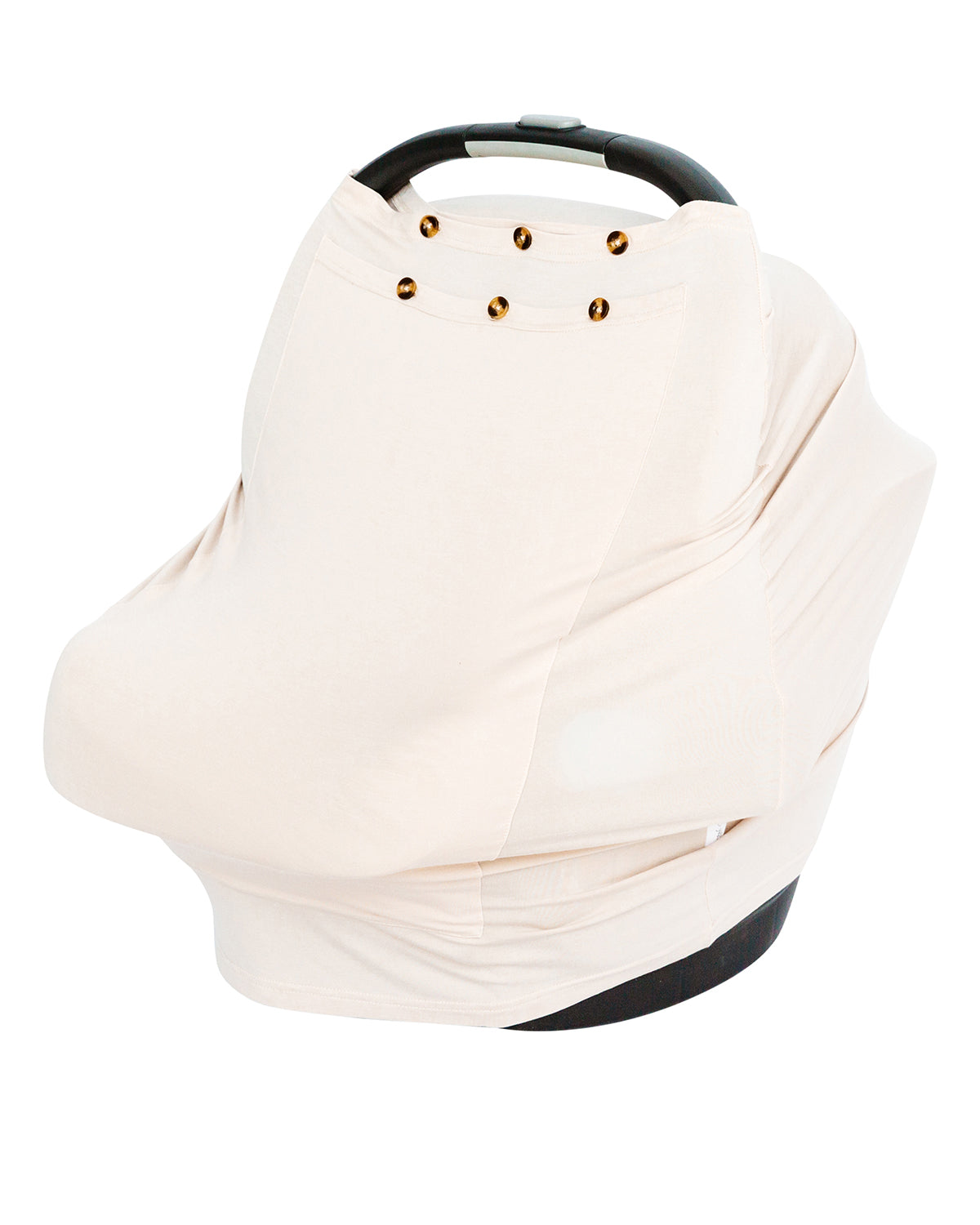 ® Luxe Bamboo Multi-use Antimicrobial Air Filtering Infant Cover Tan Sand