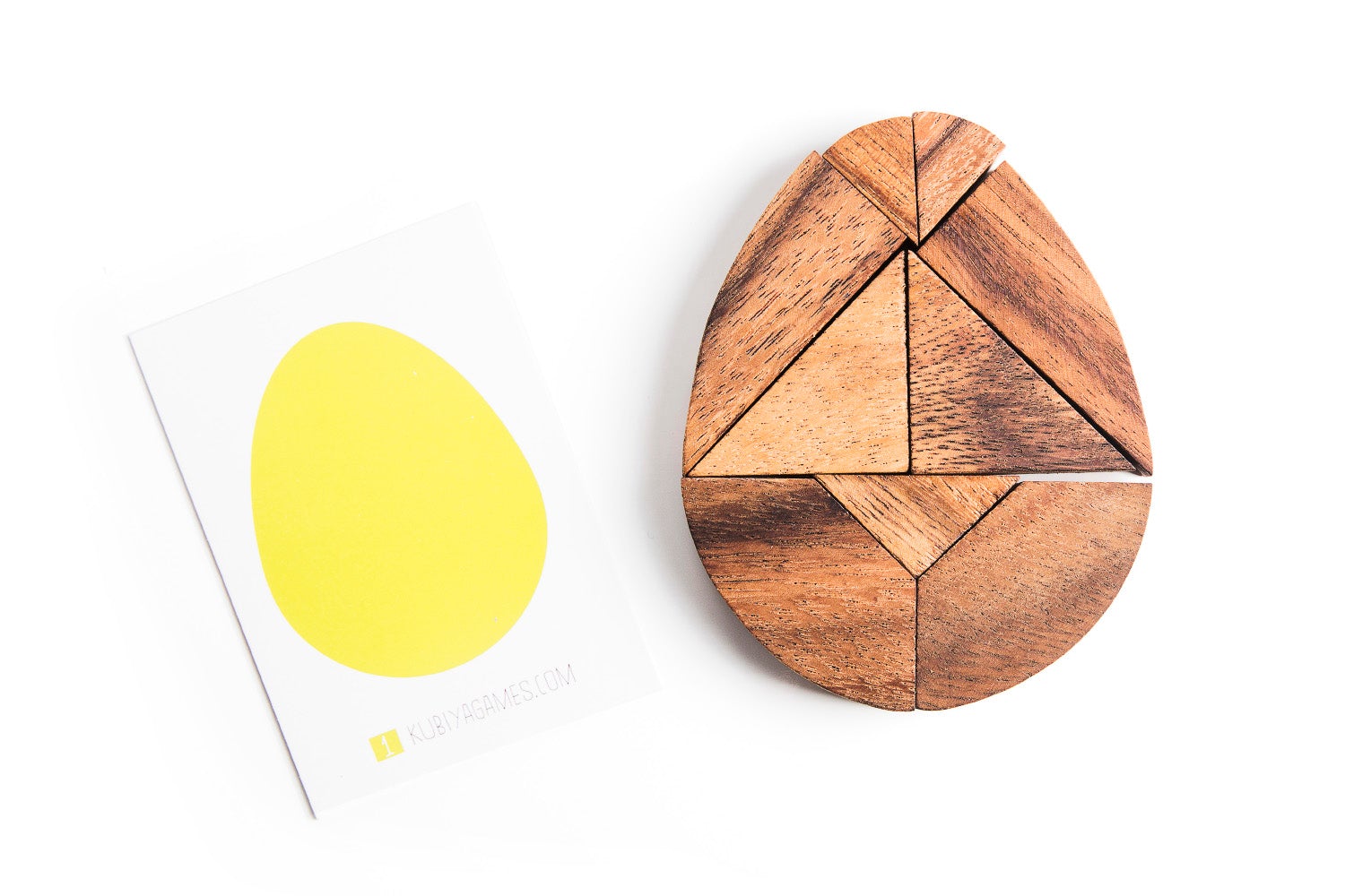 Egg Tangram - Two Sets With 55 Challenge Cards