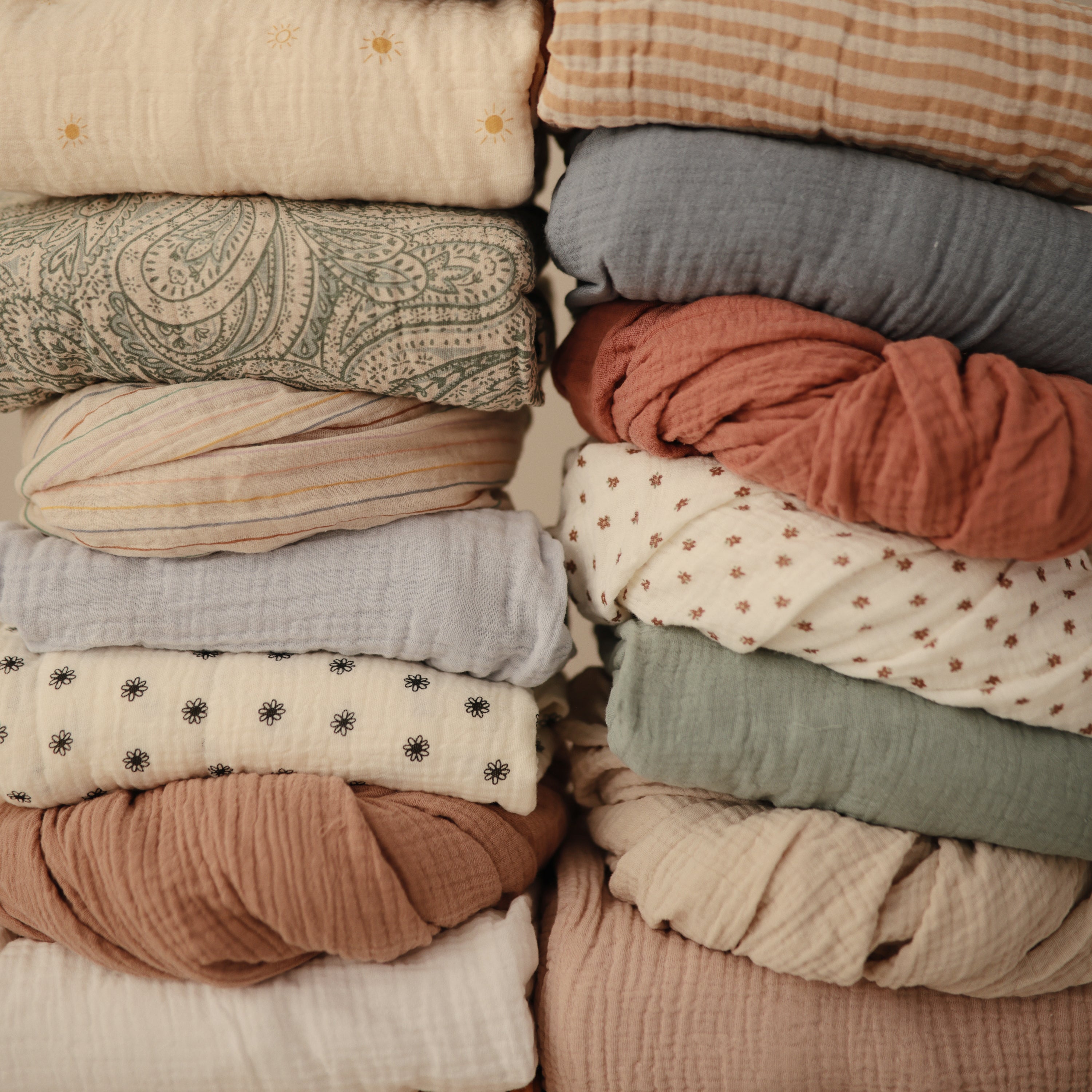 Mini Muslin Crib Sheet