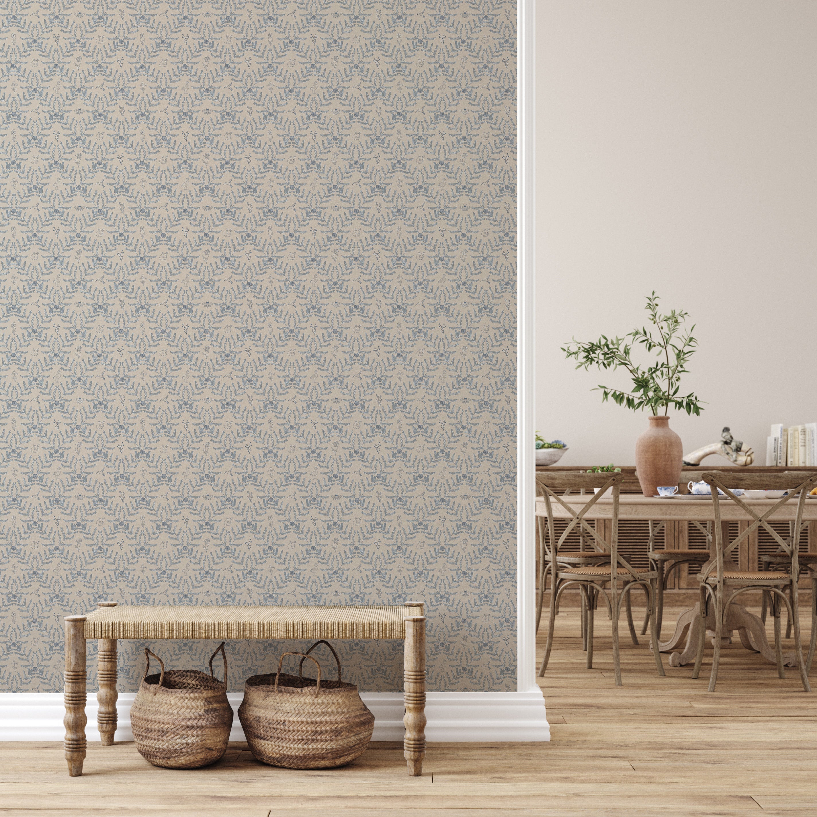 Navie Wallpaper By Hannah Langford Design