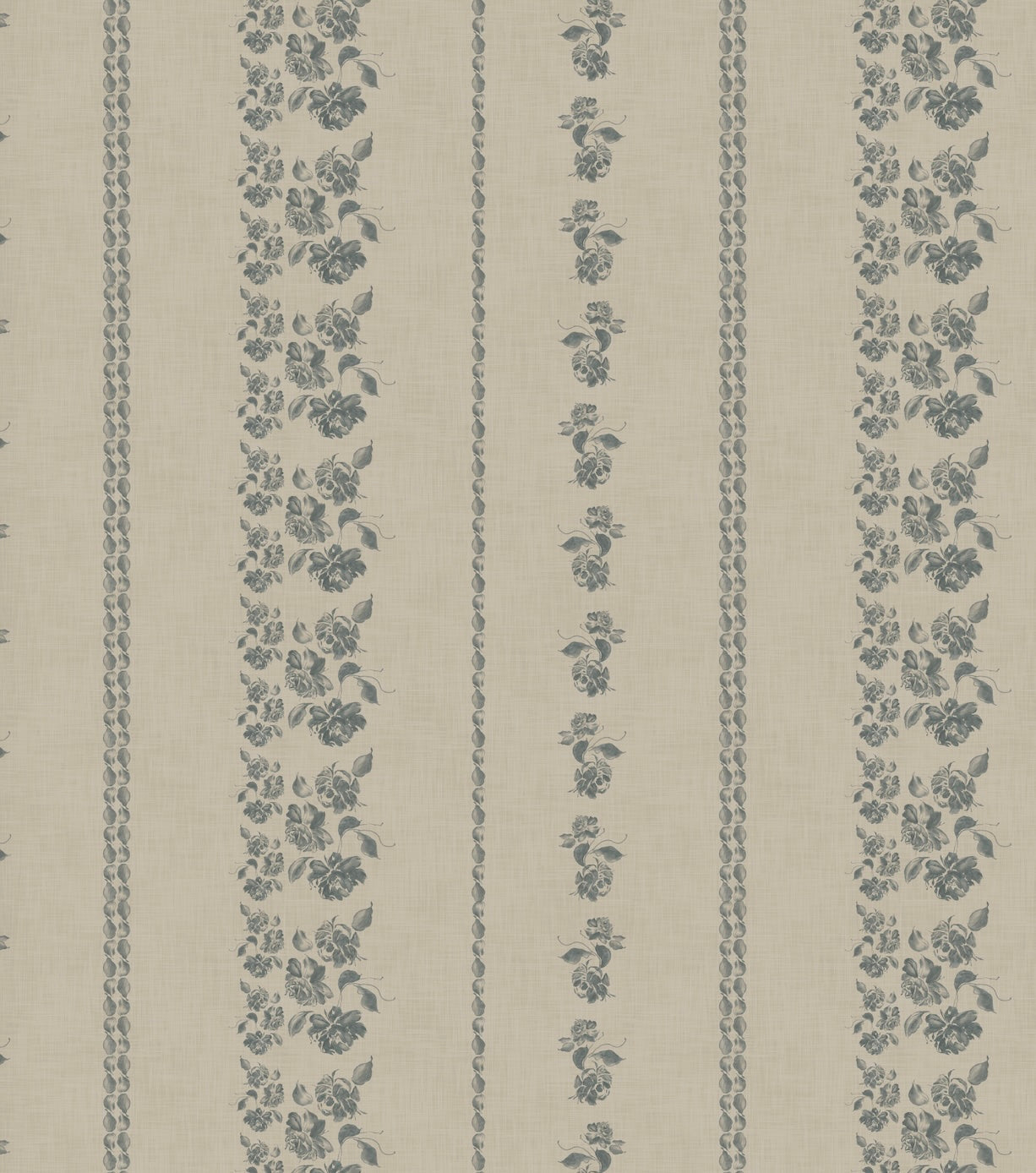 Roselle Stripe Wallpaper By Safari Natalia X Taddy Mikelaites