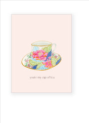 Cup Of Tea Greeting Card