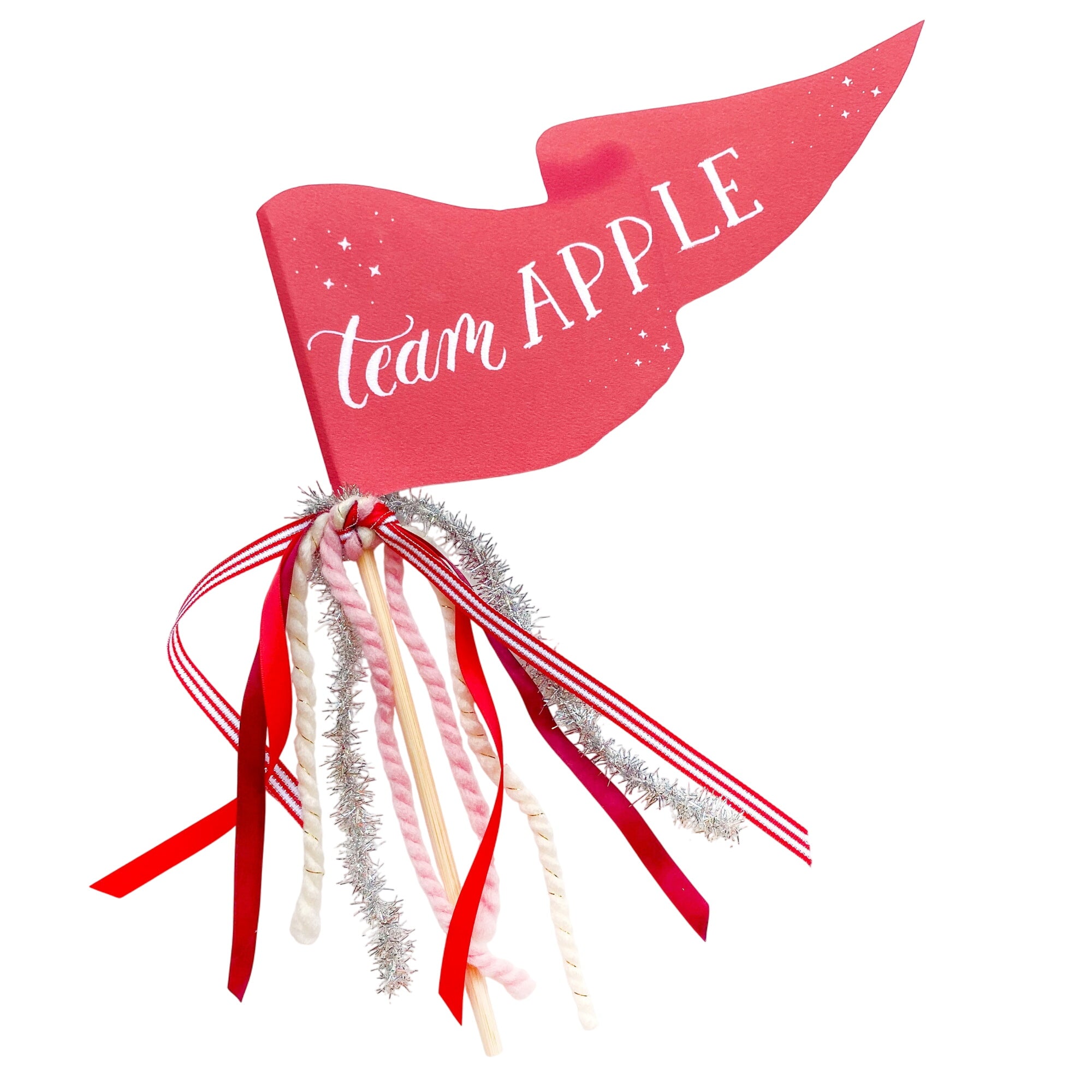 Team Apple Party Pennant