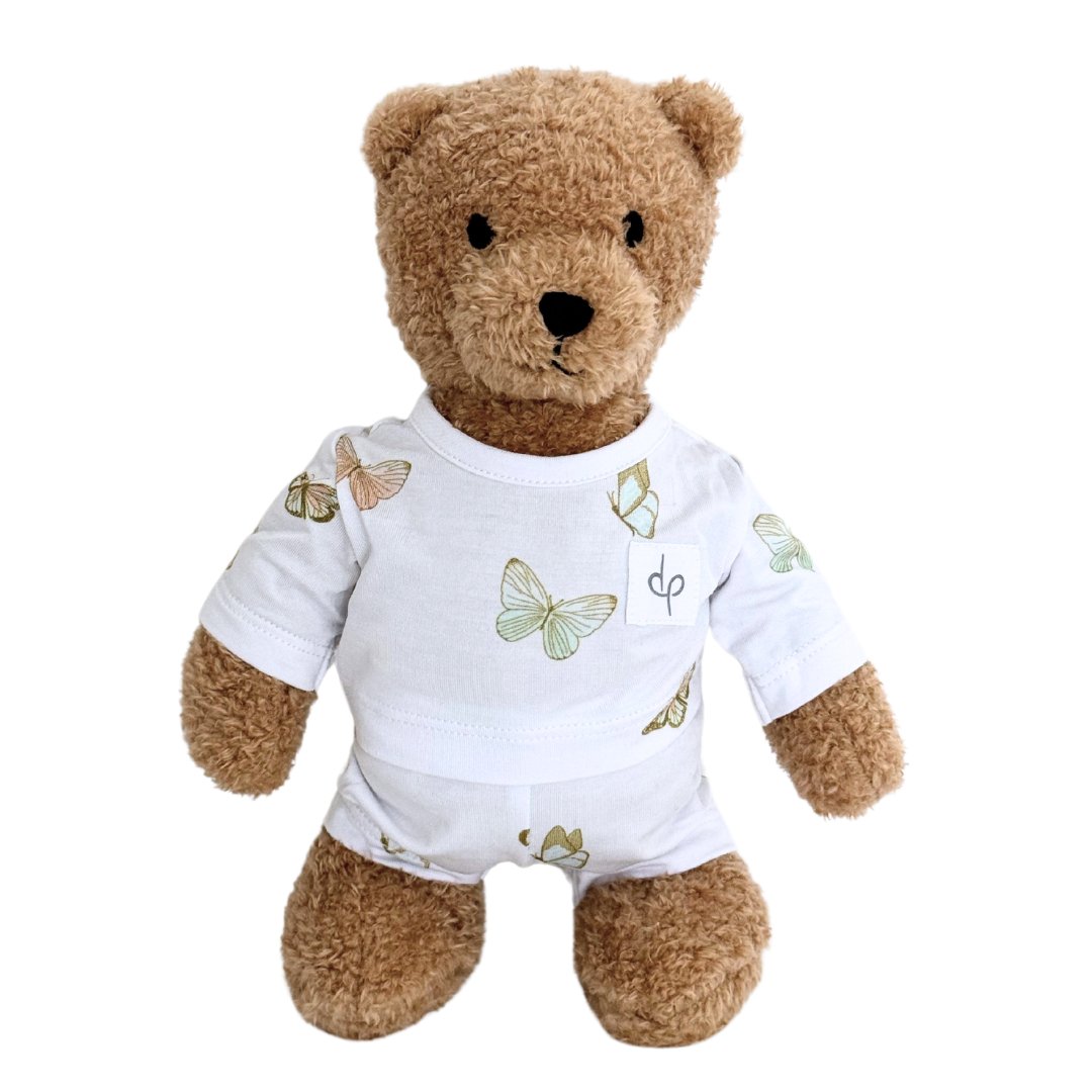 Teddy Plush Toy: Butterflies