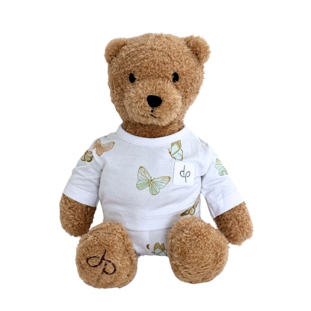 Teddy Plush Toy: Butterflies