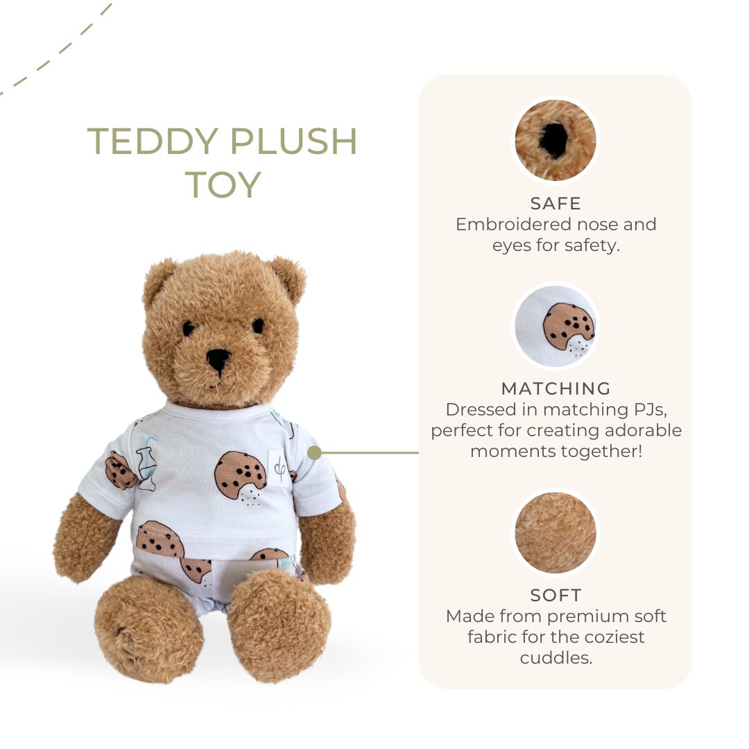 Teddy Plush Toy: Cookie Craze