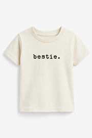 Bestie Organic Kids Graphic T-shirt Short Sleeve