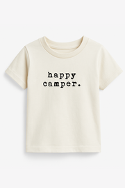 Happy Camper Organic Cotton Short Sleeve Toddler T-shirt