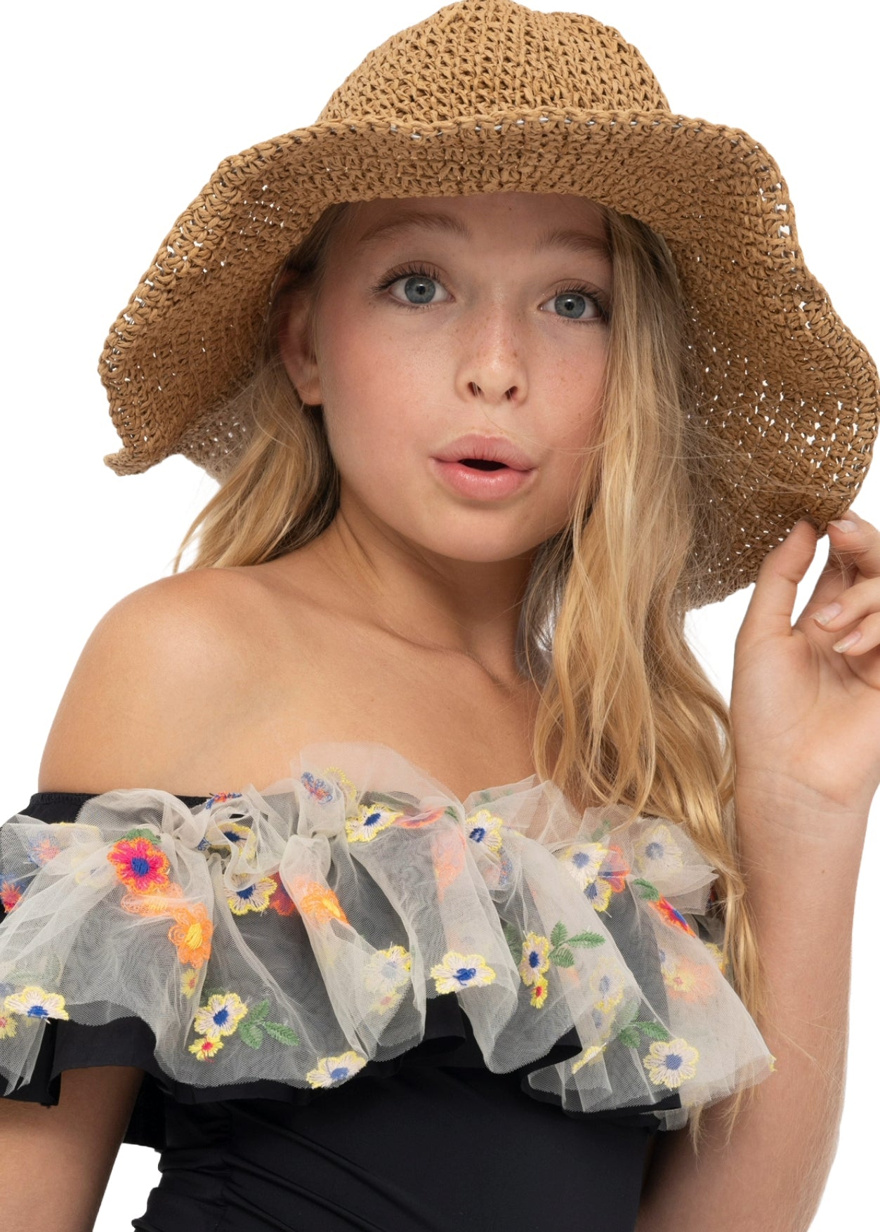 Floral Bathing Suit For Girls