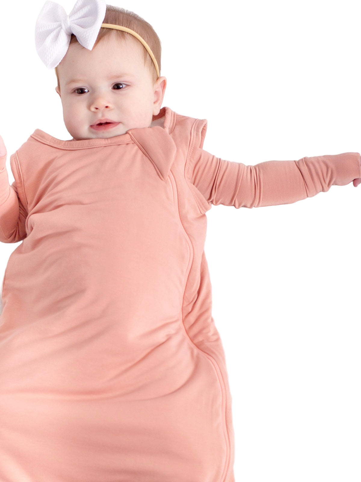 Solid Sleep Sack Bamboo Double Zip Baby Sleep Sack | Wearable Blanket