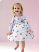 Twirly Long Sleeve Dress