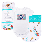 Tennessee Flag Baby Gift Bundle Extra Large Bamboo Cotton