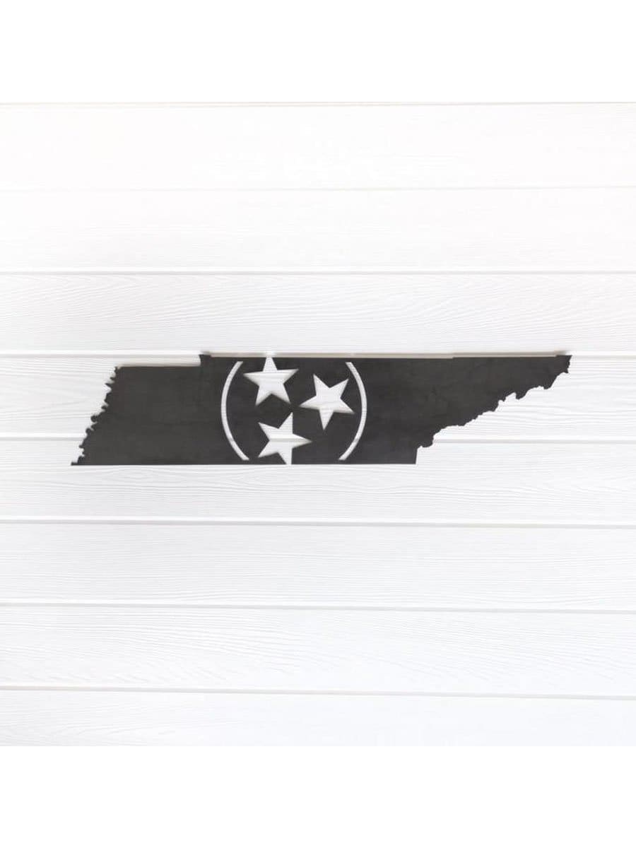 Tennessee Tri-star Metal Art