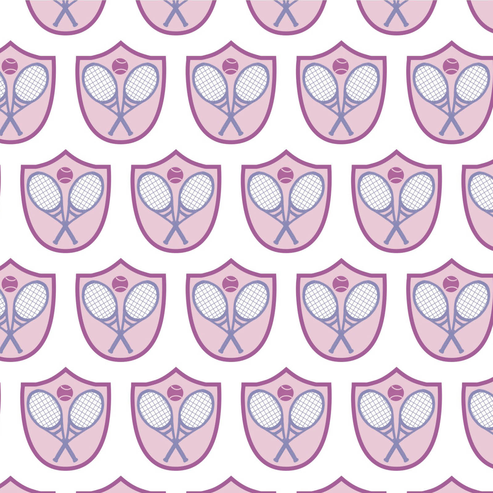 Margot Girls' Performance Skirt By Lh Sport Tennis Crest Pink