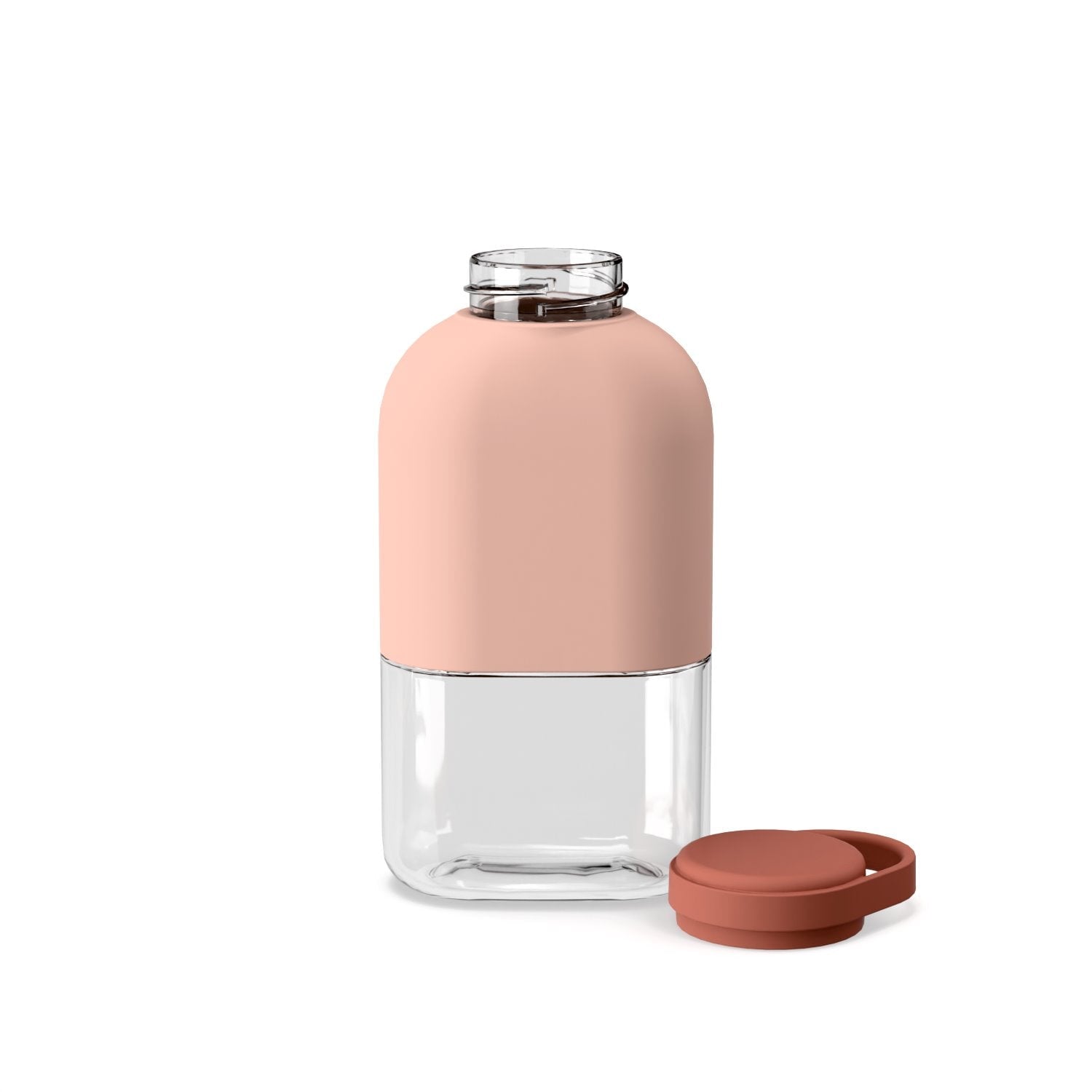 Slim Water Bottle 12 Oz Blush / Terracotta - Set Of 2