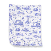 Toile De Jouy Stroller Bamboo Blanket