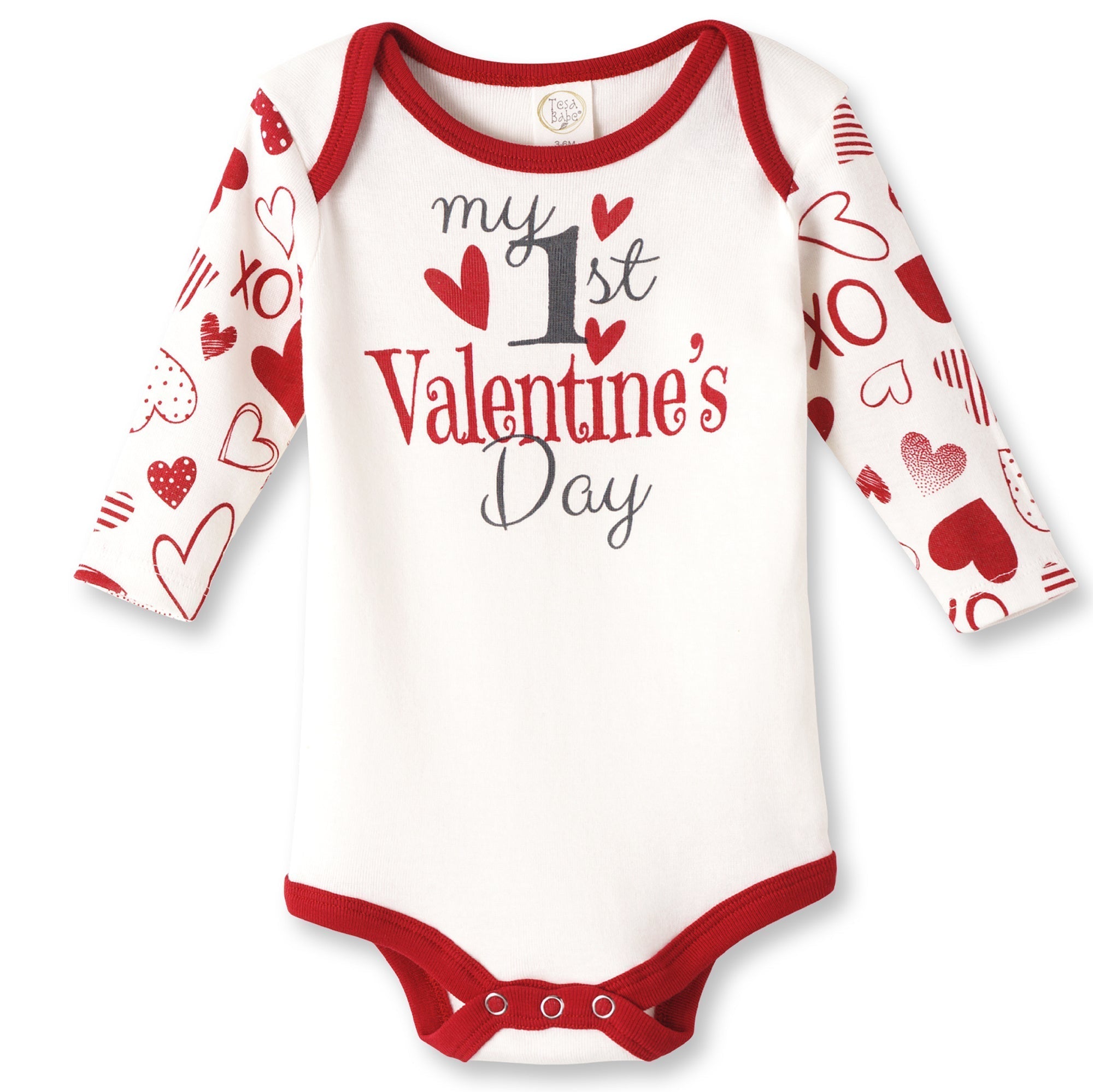 My 1st Valentine's Day Bodysuit