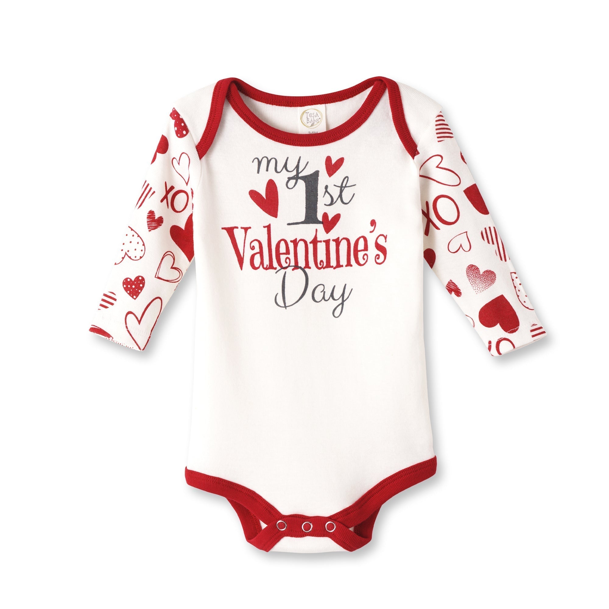 My 1st Valentine's Day Bodysuit