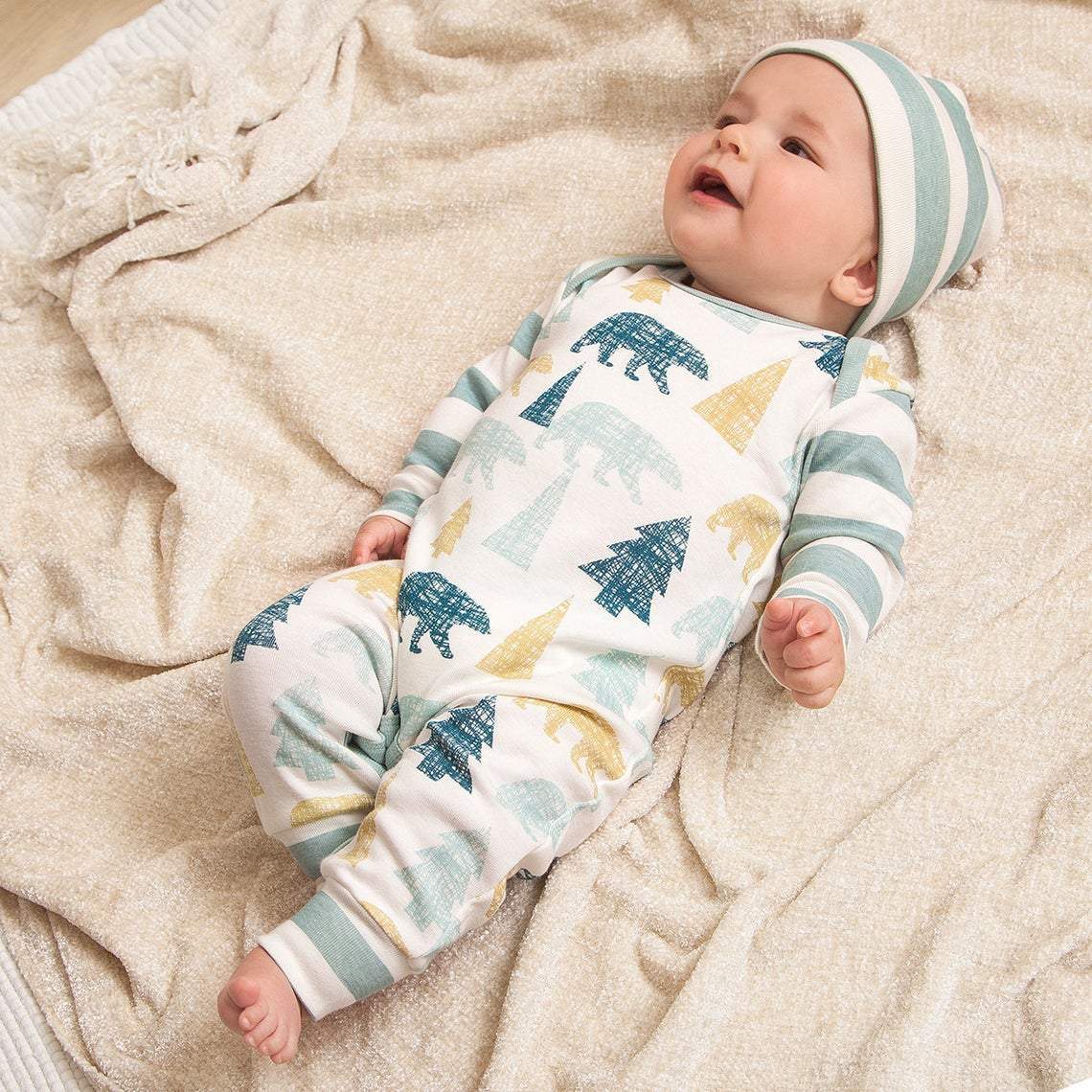 Bear Woodland Romper