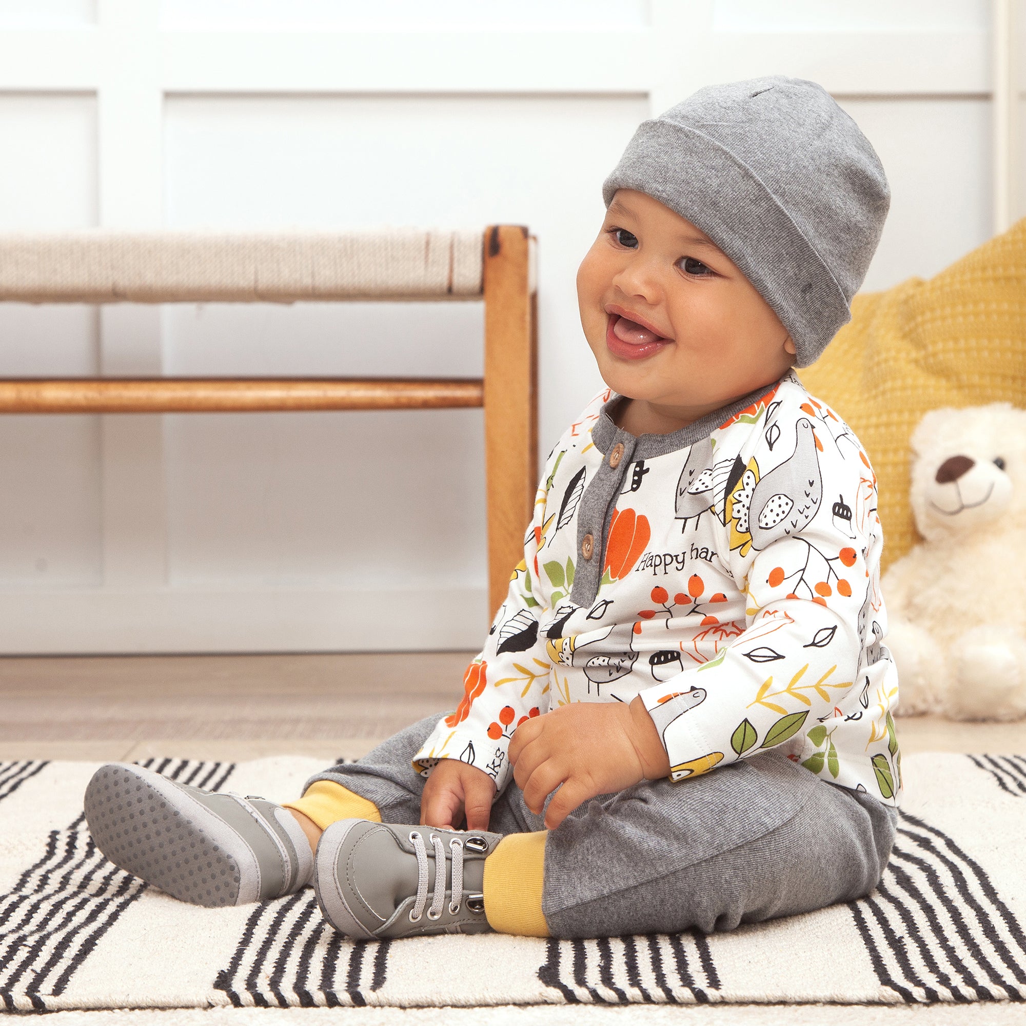 Thankful Bamboo Cotton Boys Set