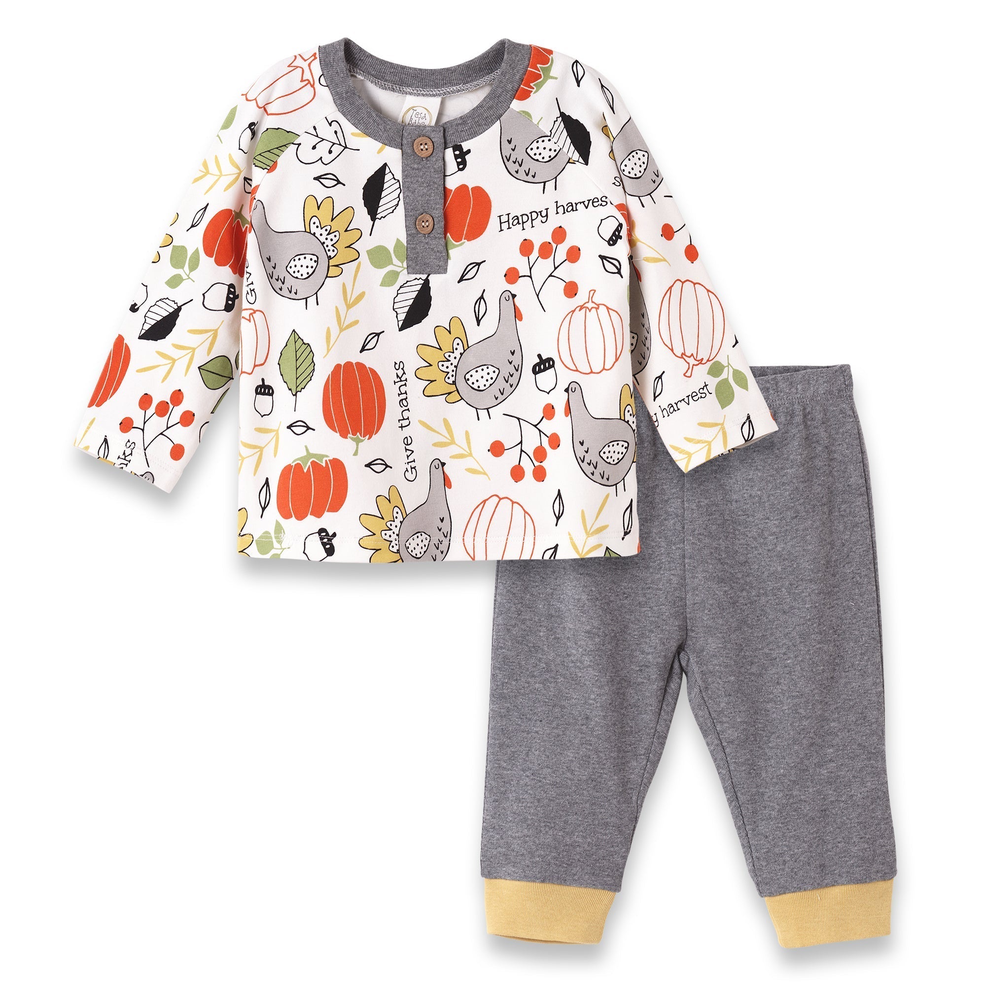 Thankful Bamboo Cotton Boys Set