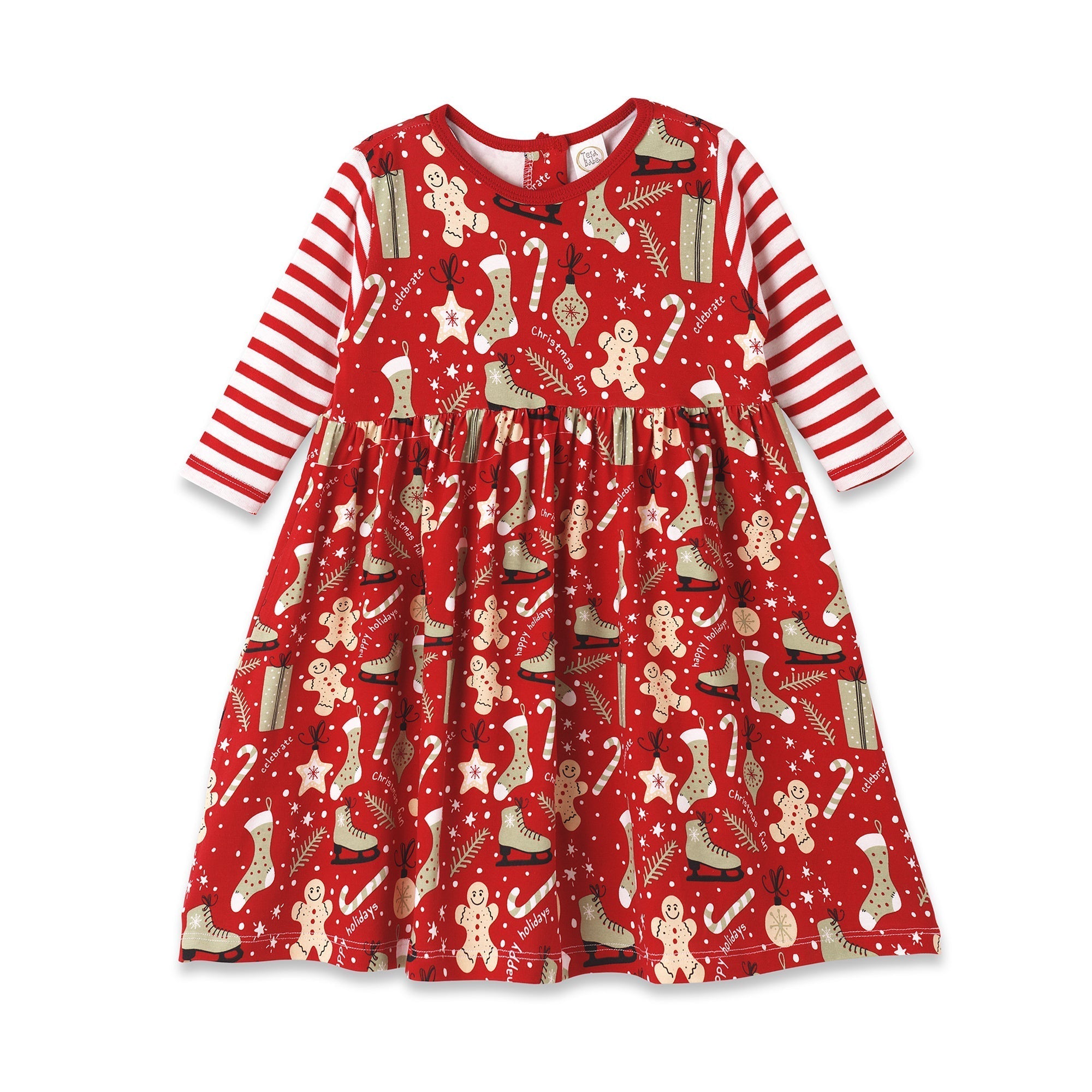 Christmas Collage Bamboo Dress