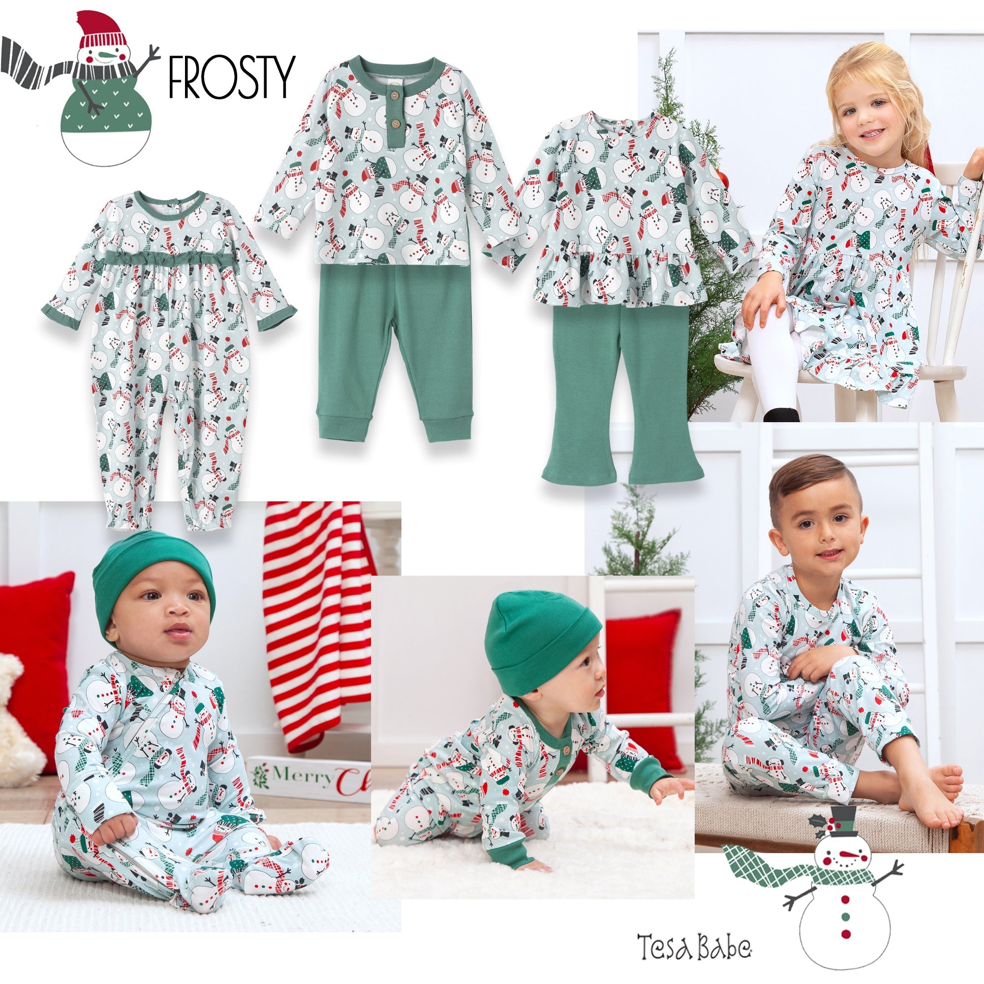 Frosty Top & Leggings Set