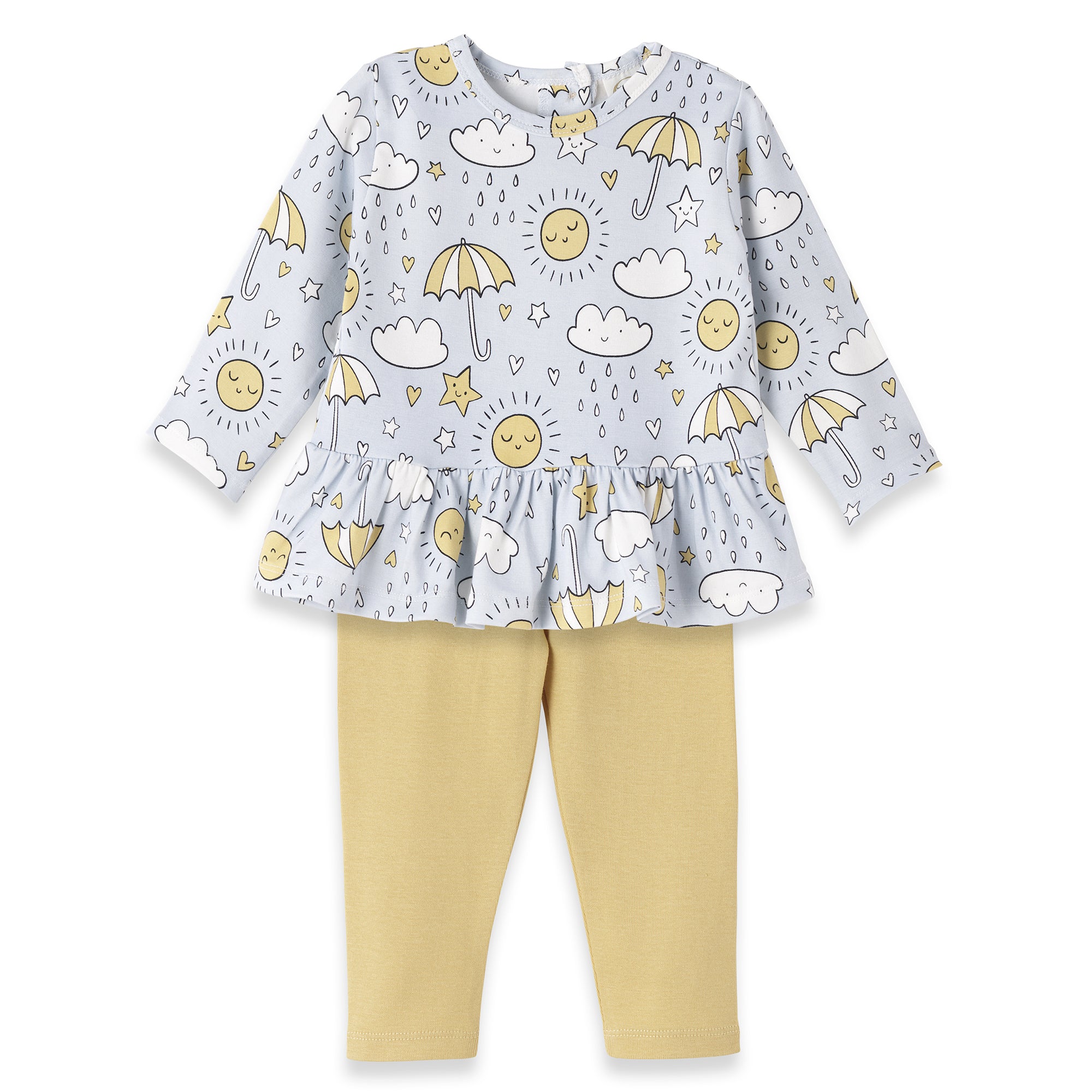 Sunny Splash Top & Leggings Set