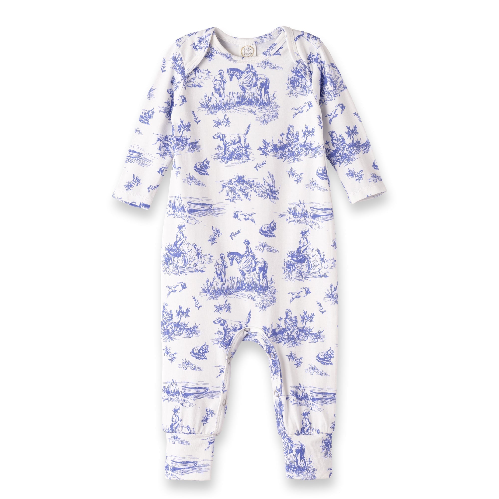 Toile De Jouy Bamboo Romper