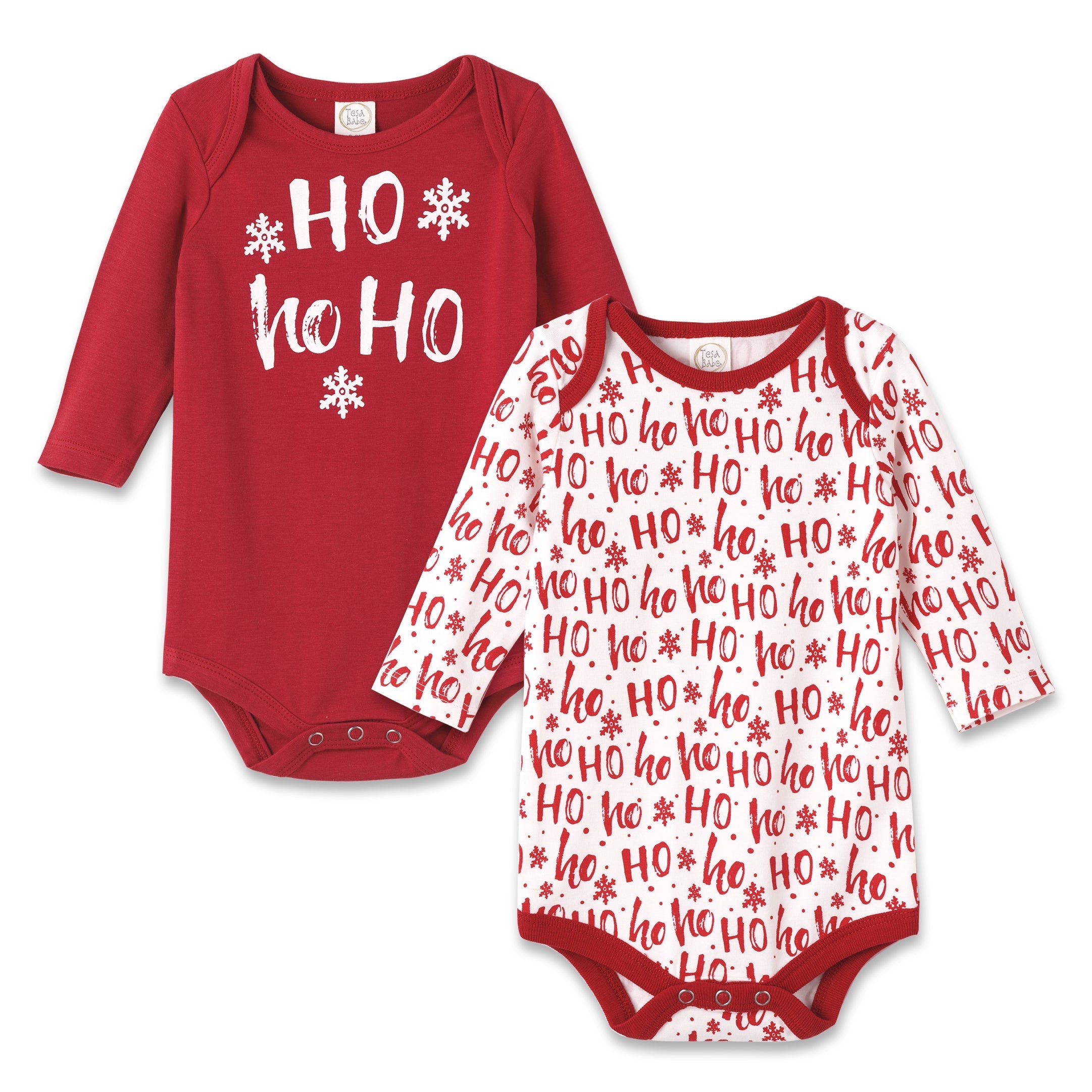 Ho-ho-ho Set Of 2 Bodysuits