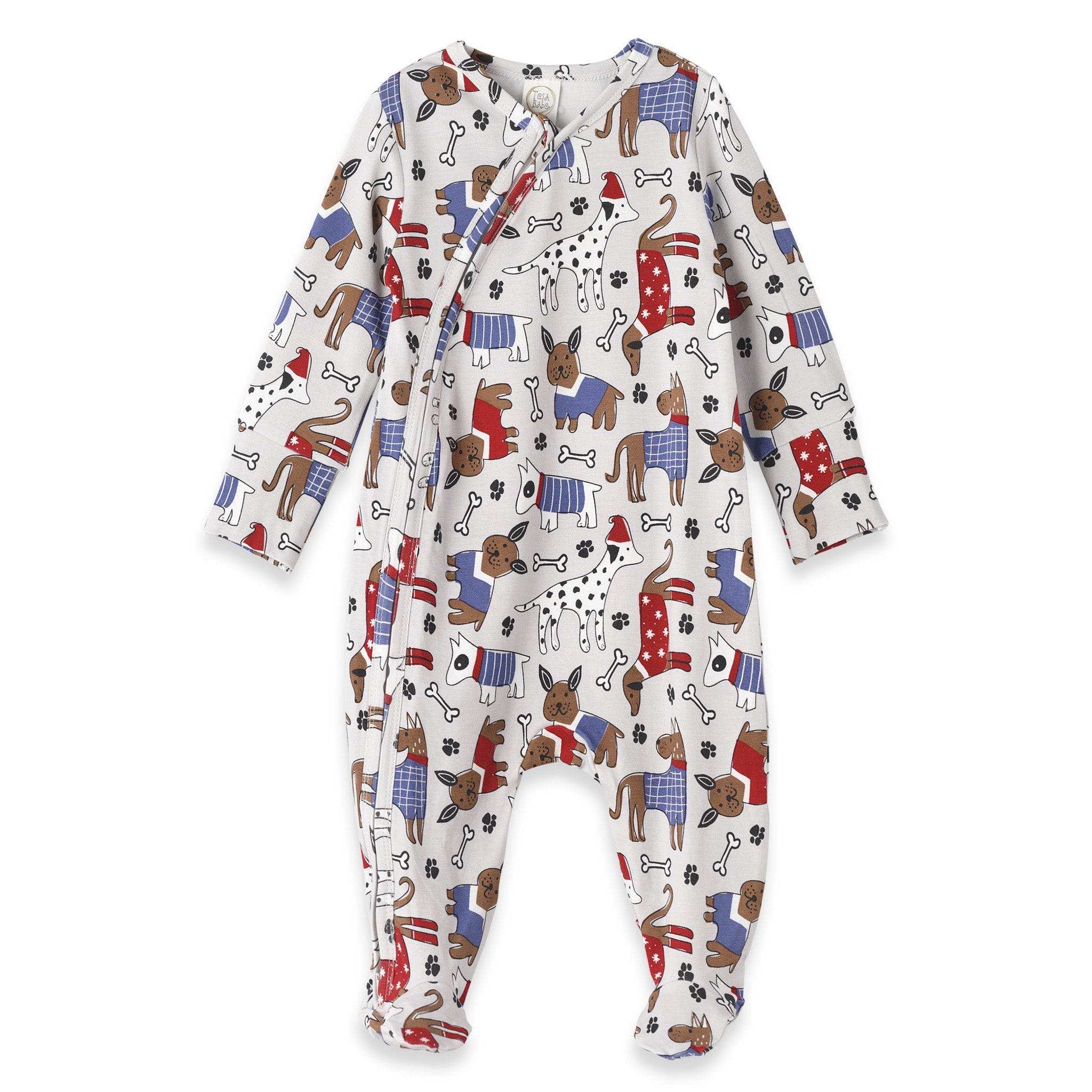 Pawsome Pals Bamboo Zipper Romper