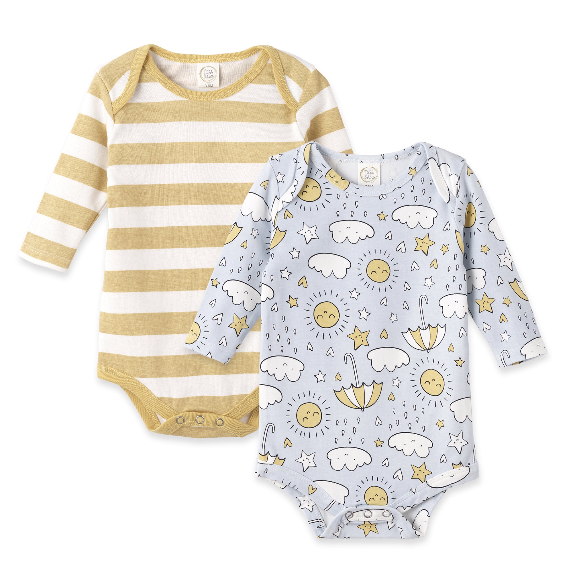 Sunny Splash Set Of 2 Bodysuits