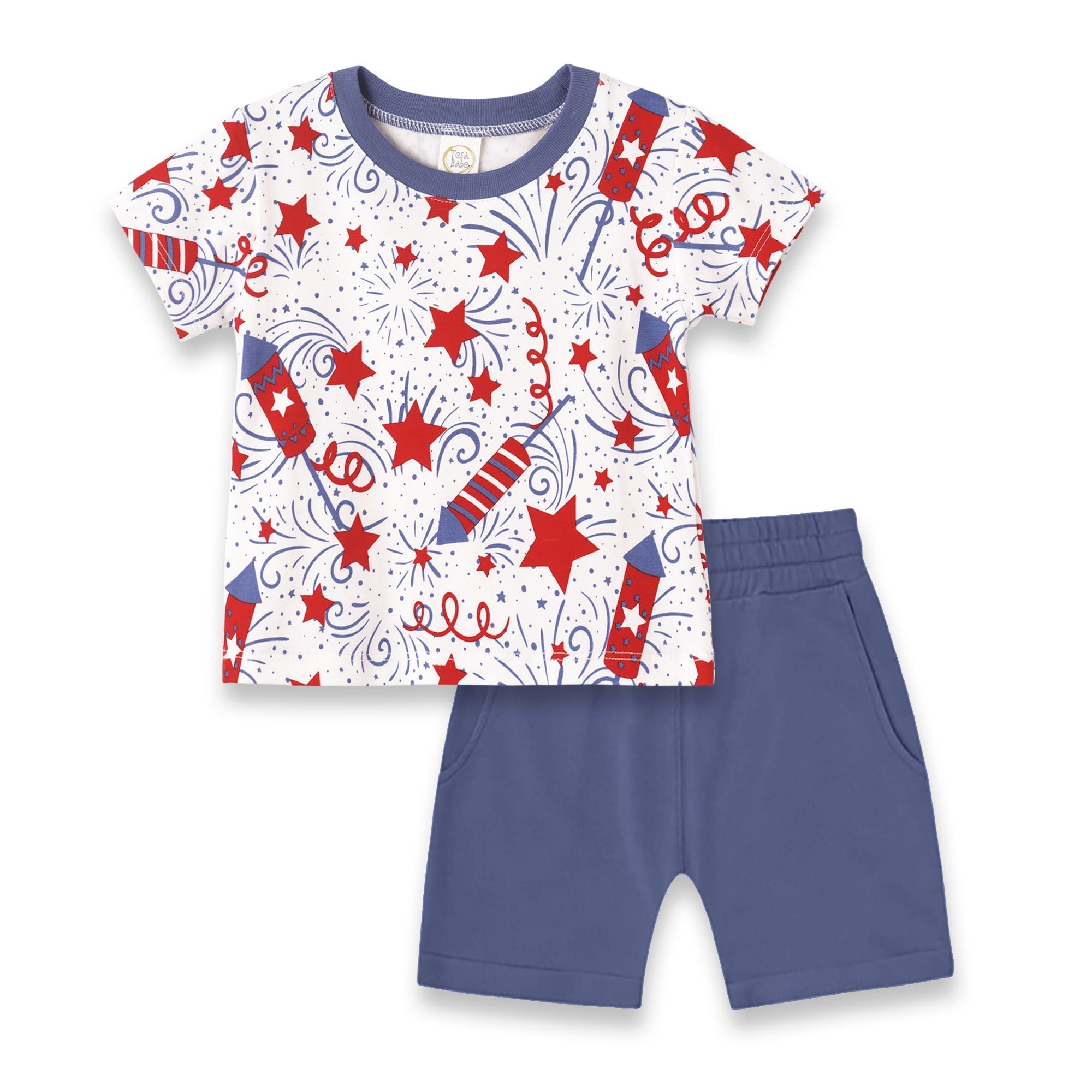 4th Of July Boy's Tee & Shorts