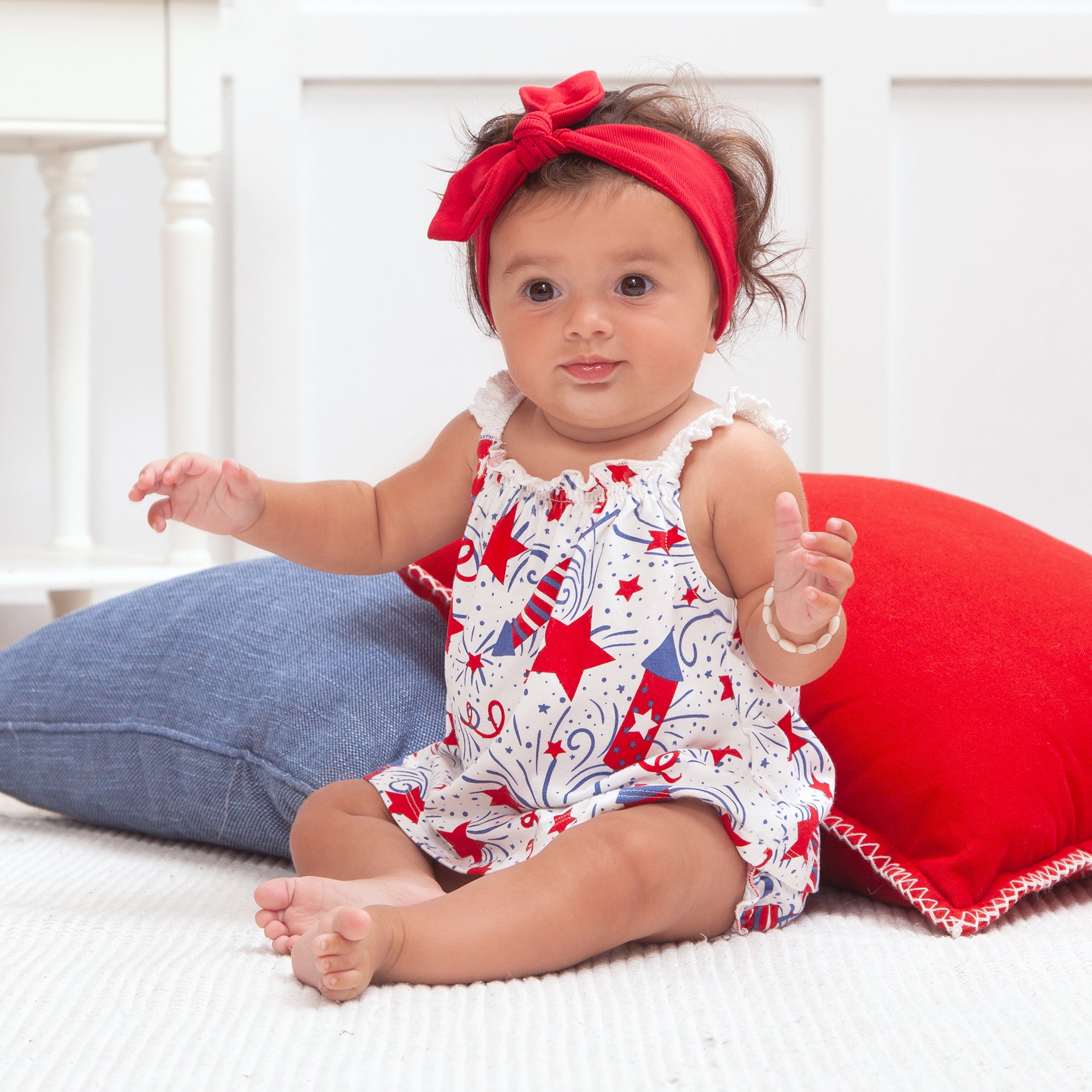4th Of July Swing Top & Bloomers Set
