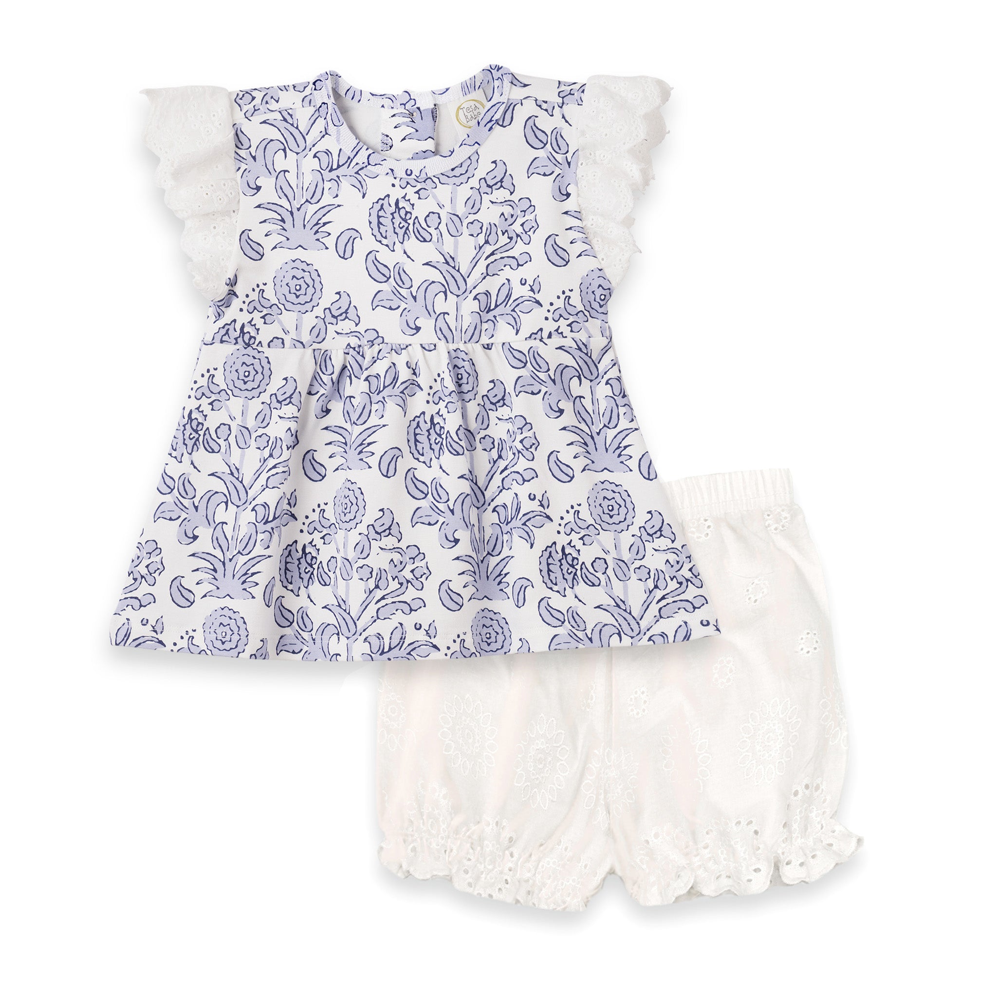 Bali Blooms Bamboo Top & Bloomers