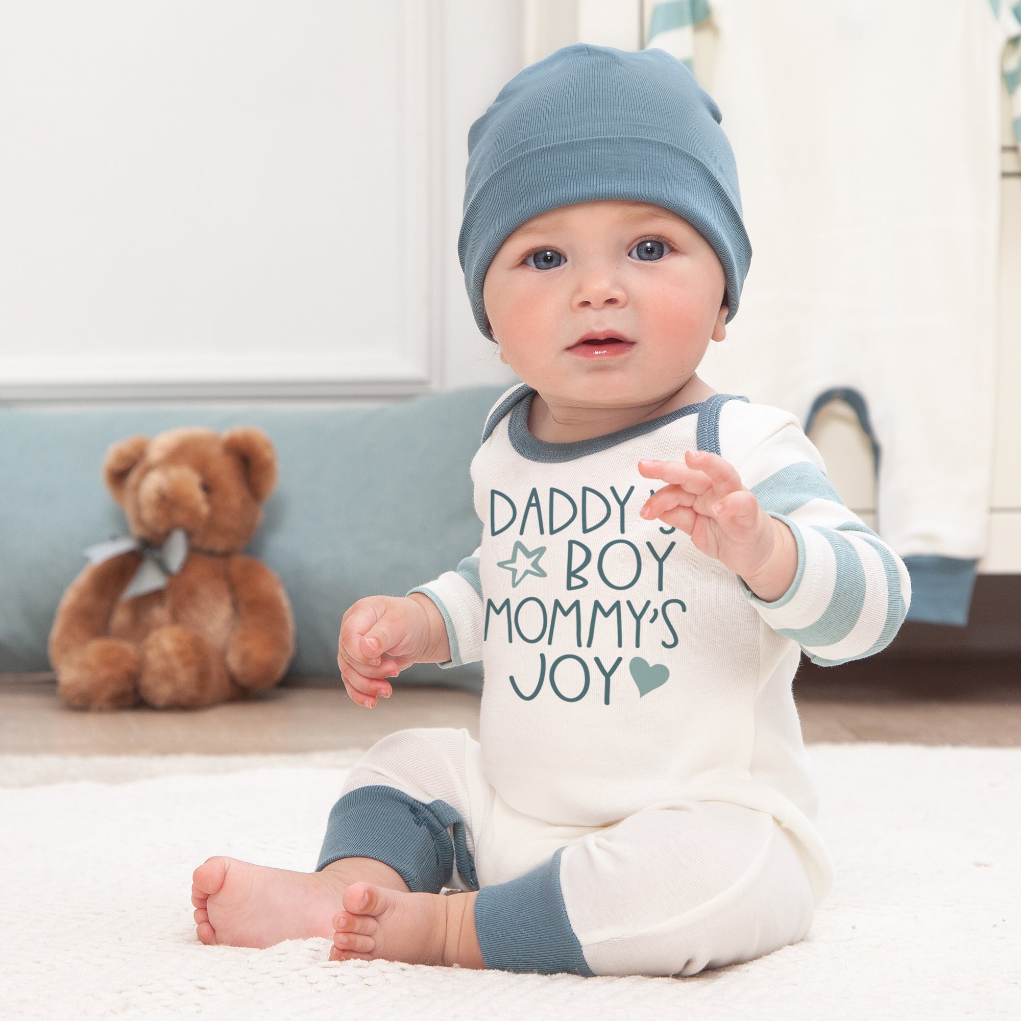 Daddy's Boy Mommy's Joy Romper