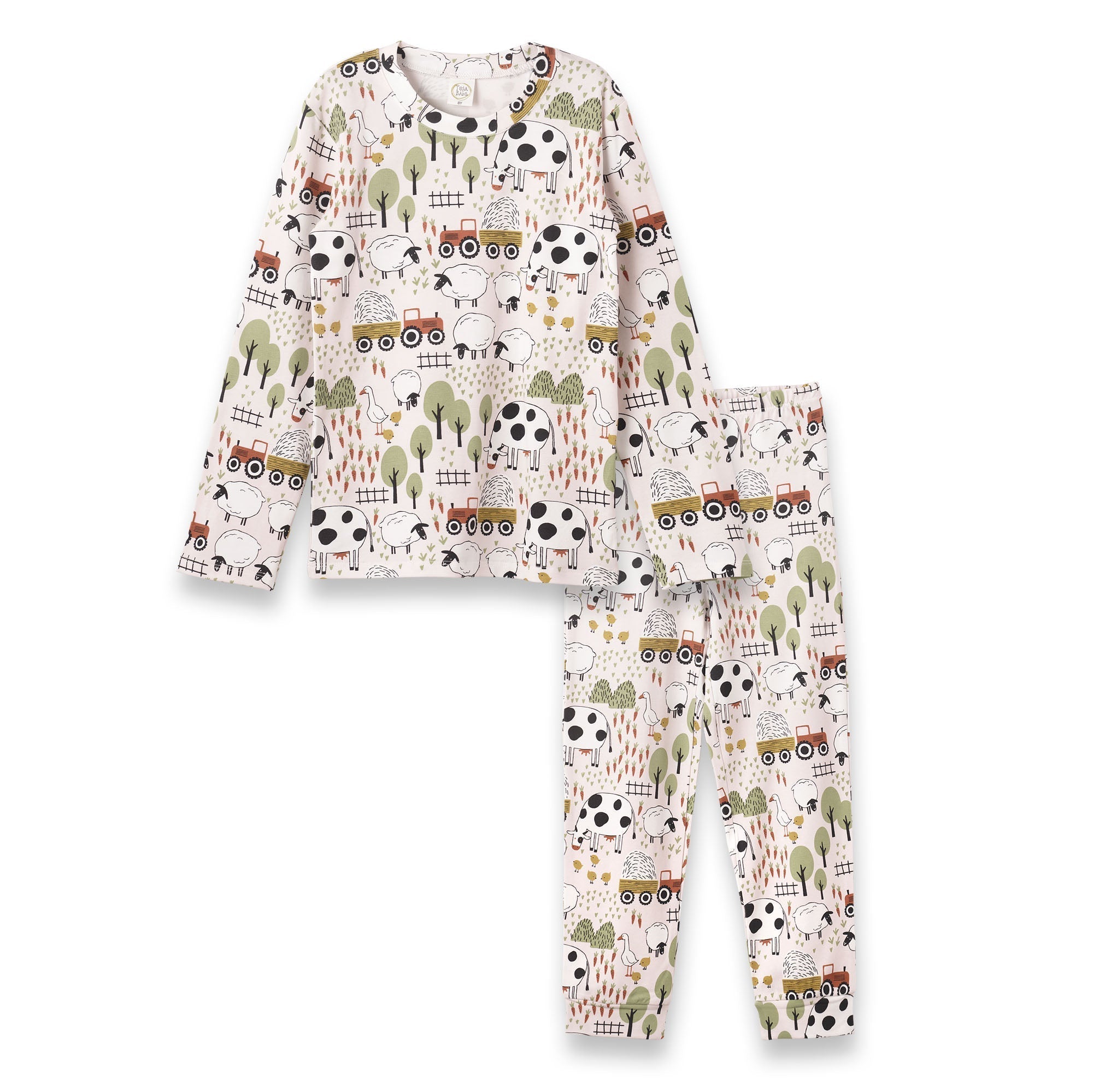 Farm Girl's Pajama Set