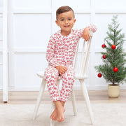 Ho-ho-ho Kid's Bamboo Pajama Set