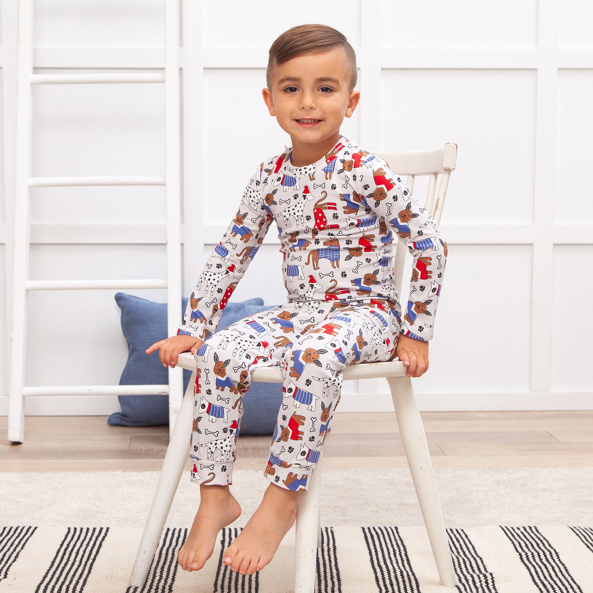 Pawsome Pals Bamboo Kids Pajama Set